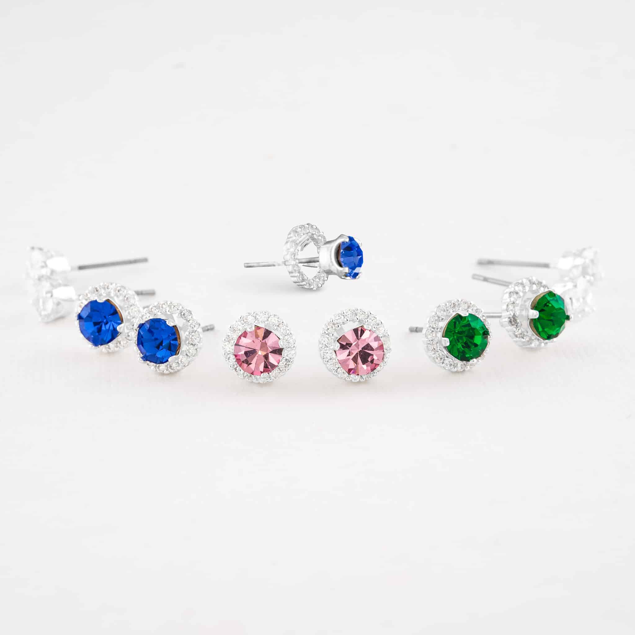 Birthstone Charm Necklace | Something Blu Collection