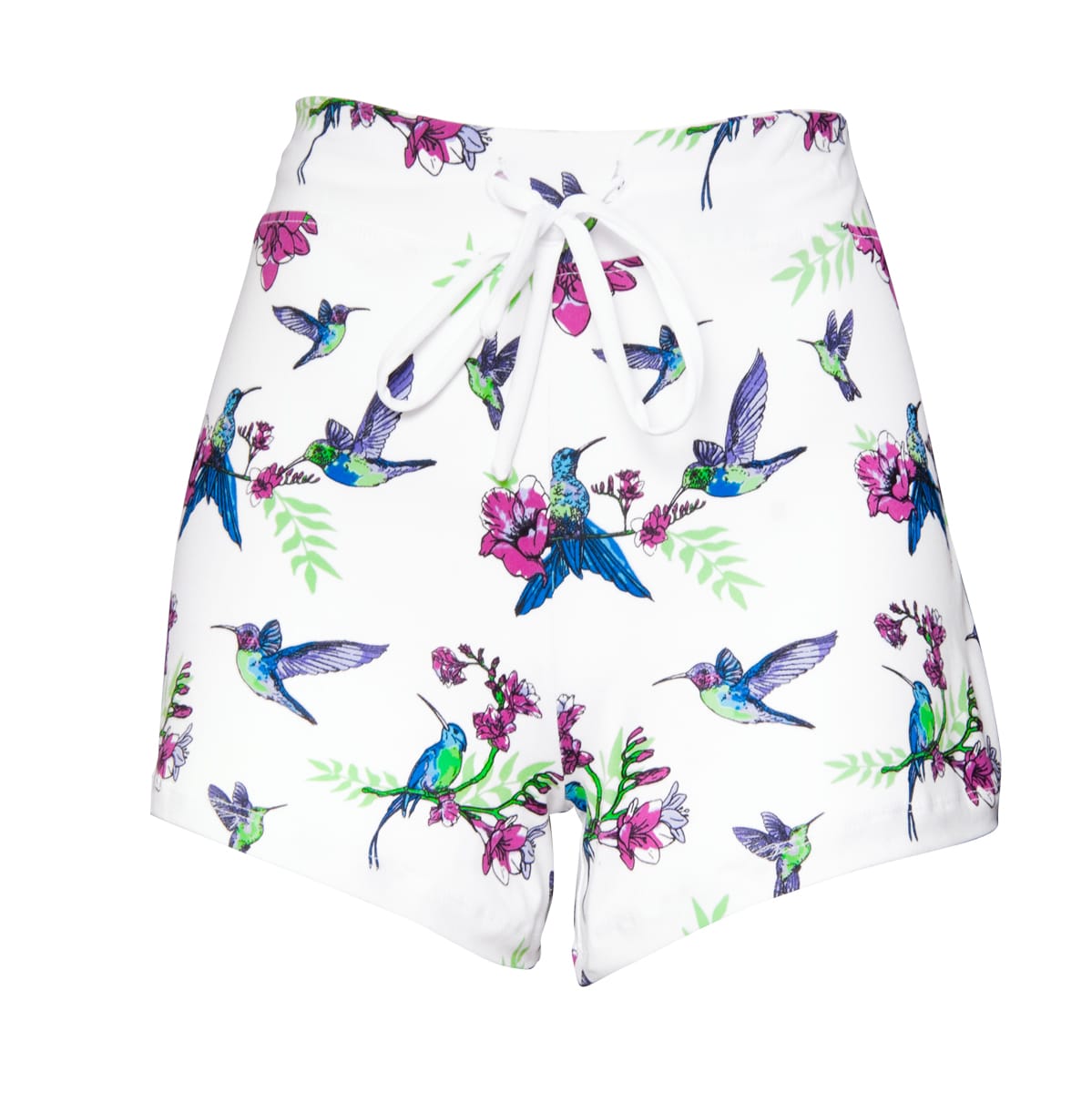 Hummingbird Pajama Shorts |Calm Morning PJ Bottoms