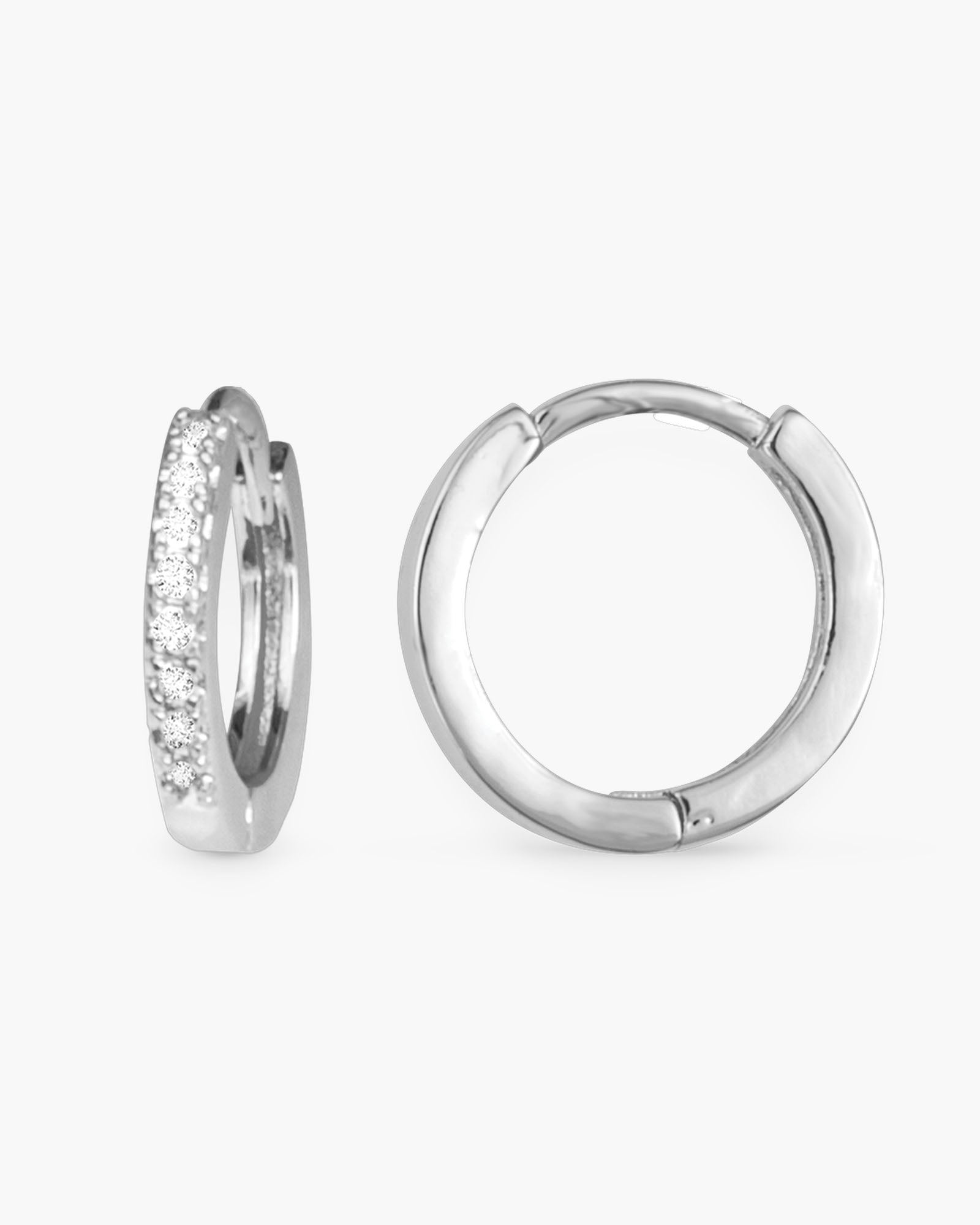 'Add A Charm' Hoop Earrings