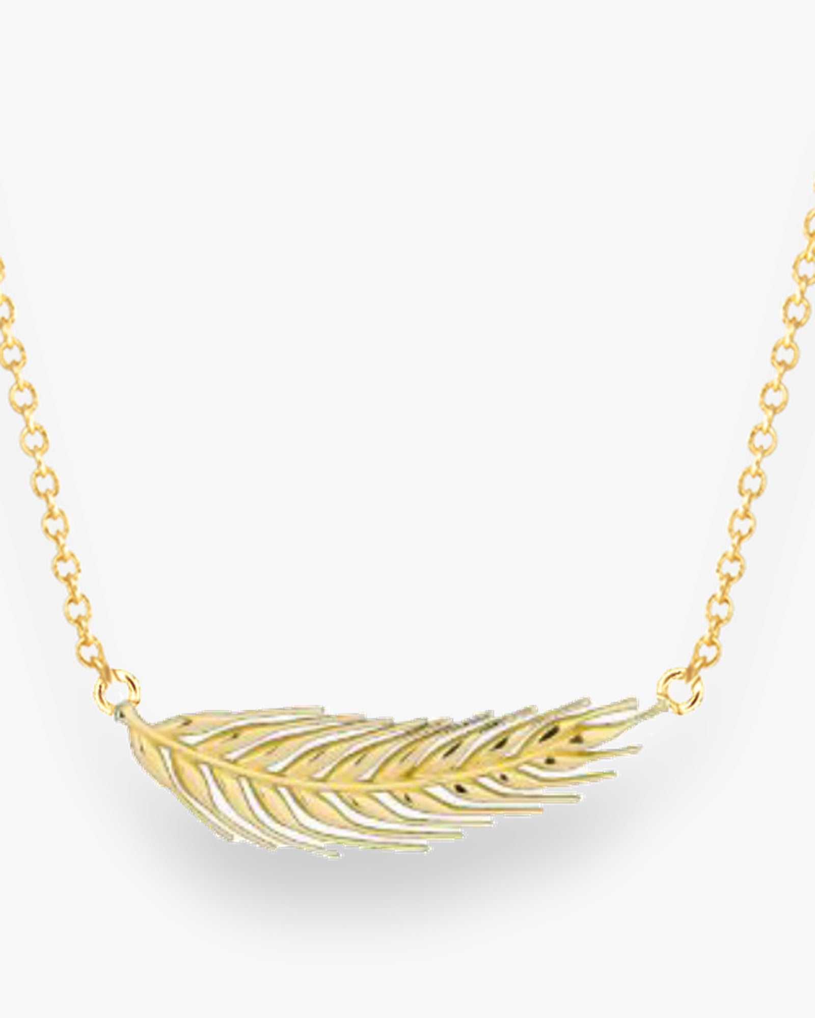 Gold Wheat Necklace