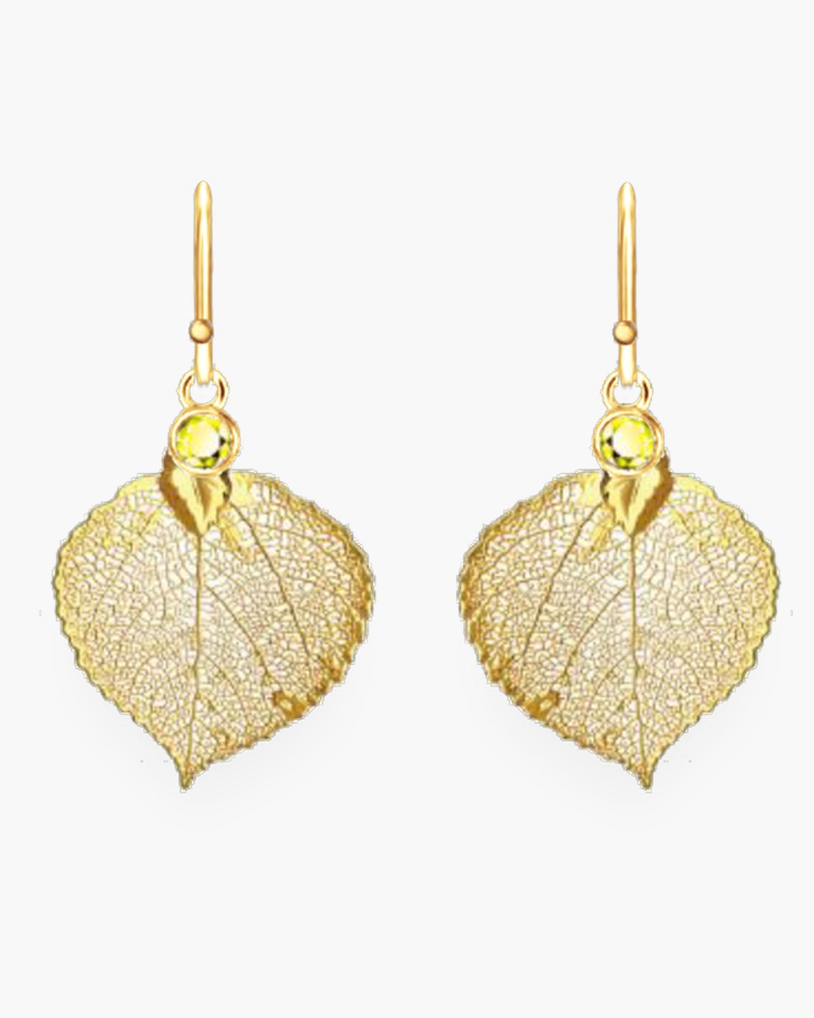 Gold Leaf Earrings