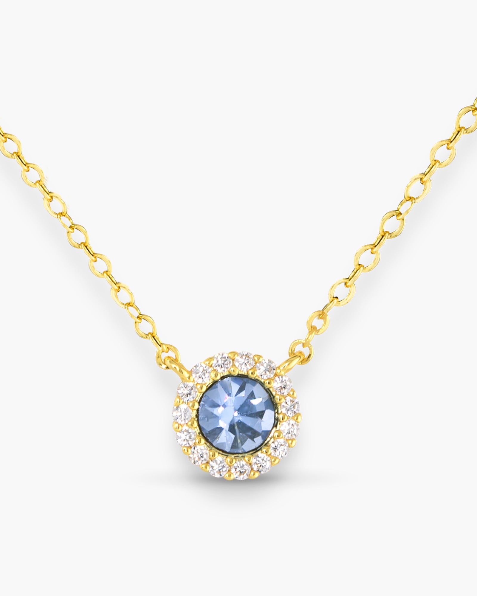 Gold Halo Necklace