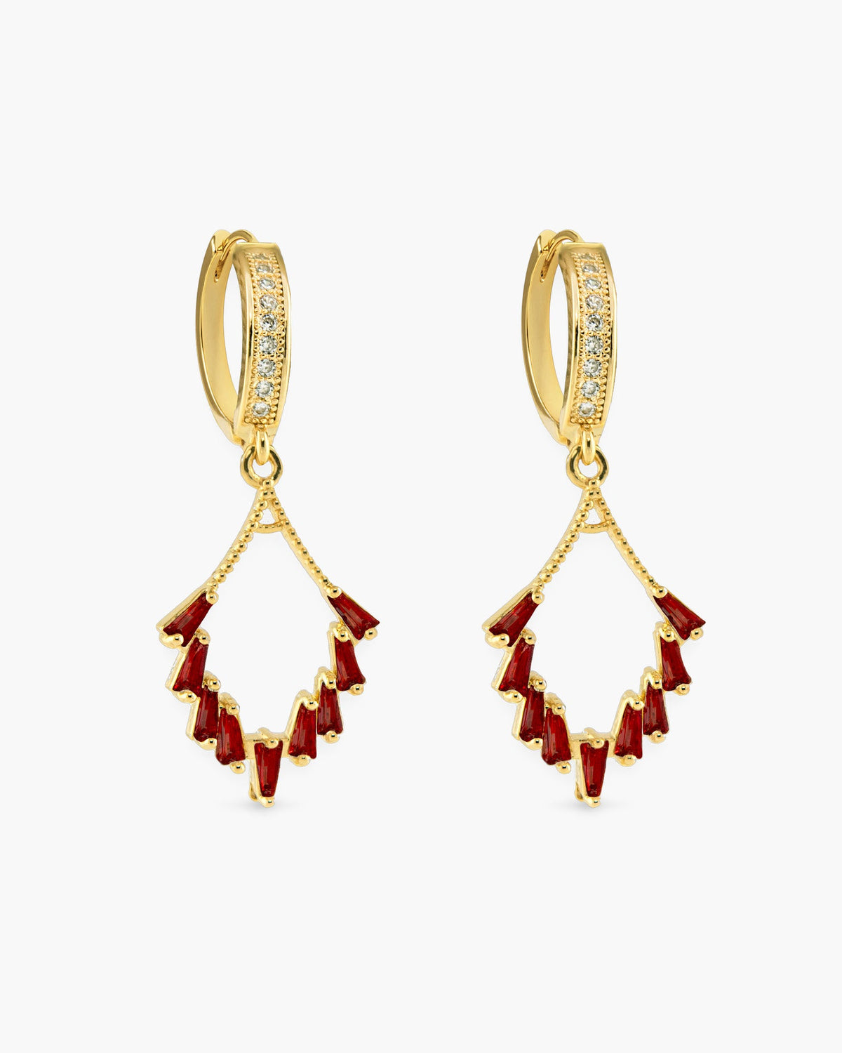 Gold Dangle Earrings