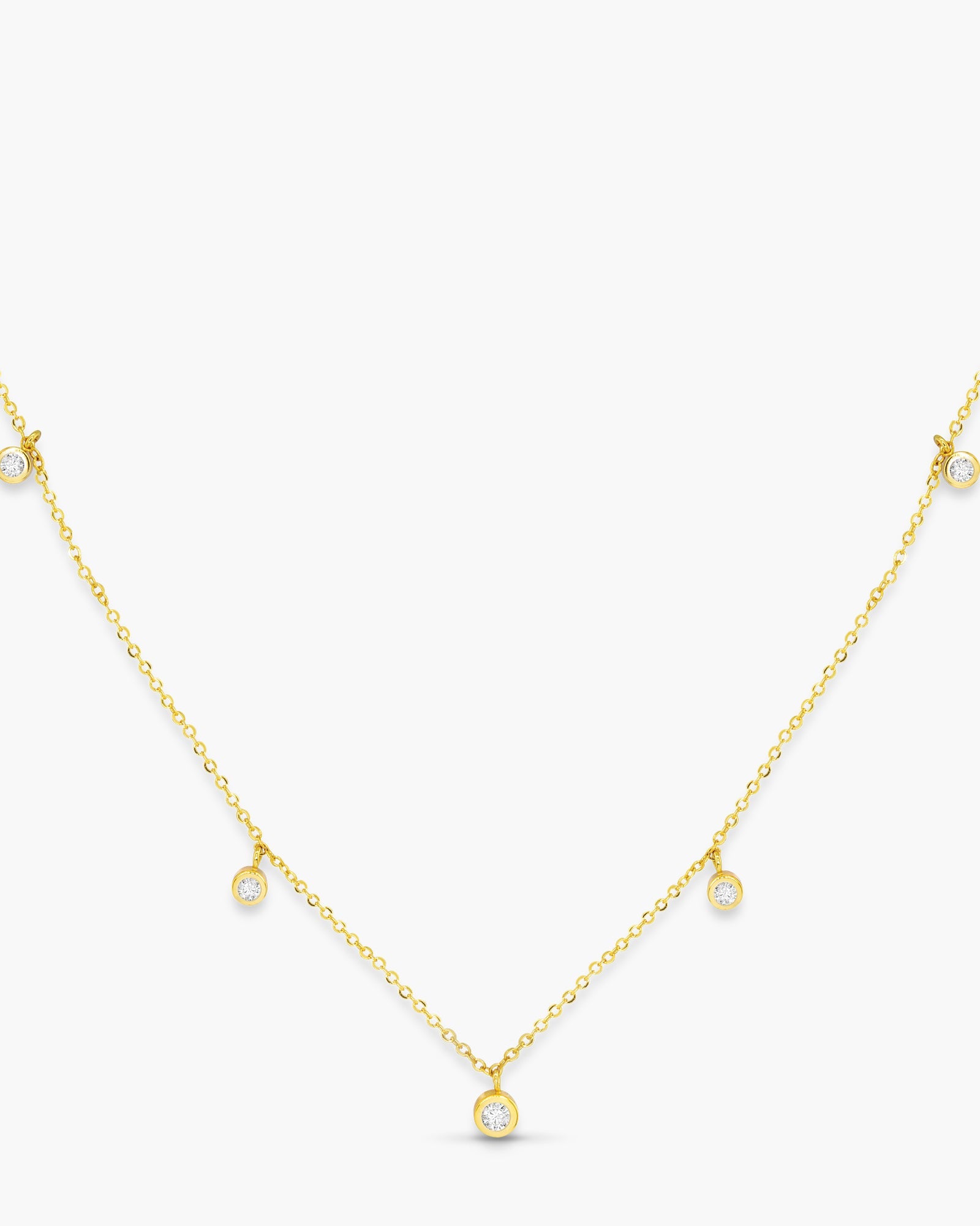 Station CZ Necklace