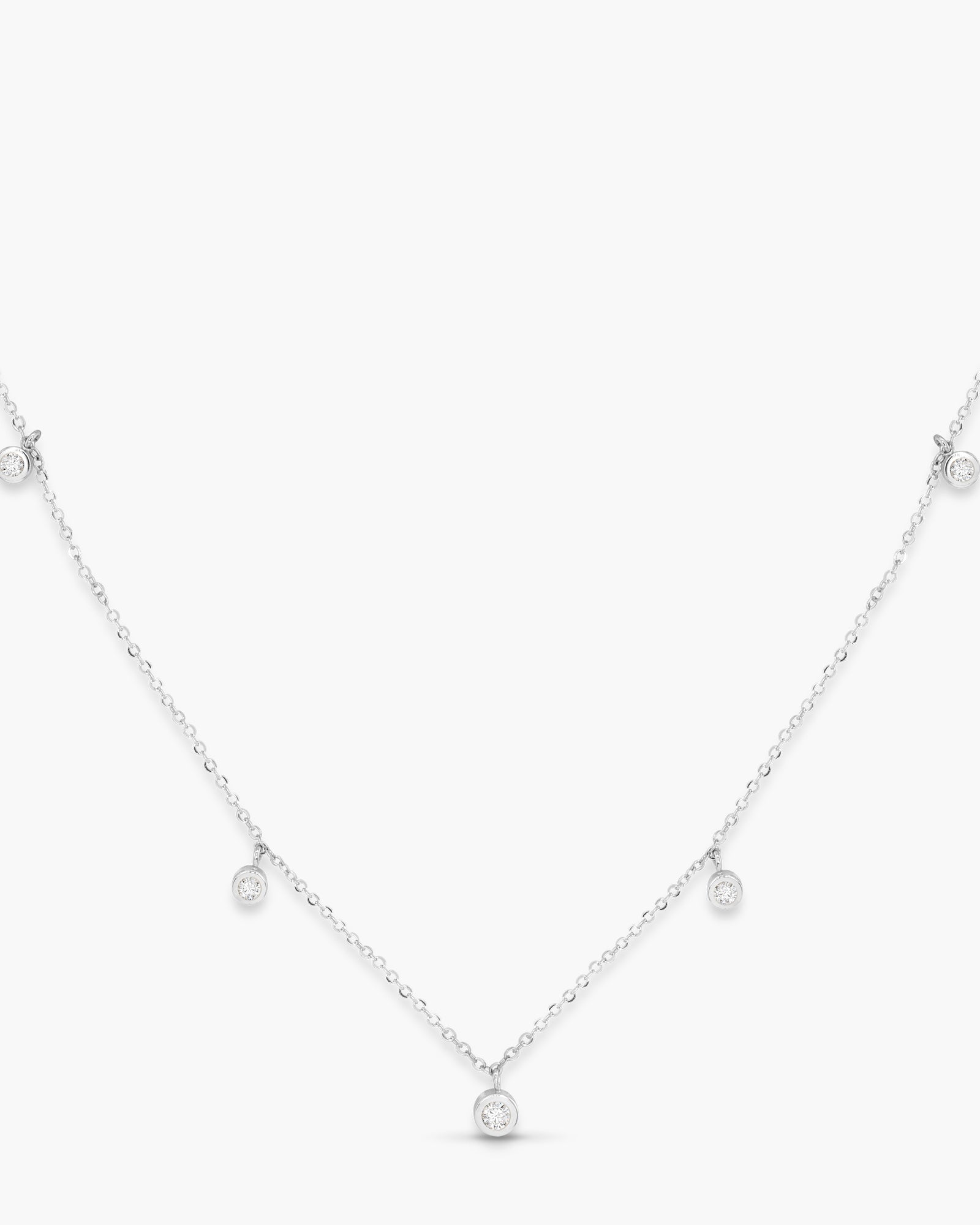 Station CZ Necklace