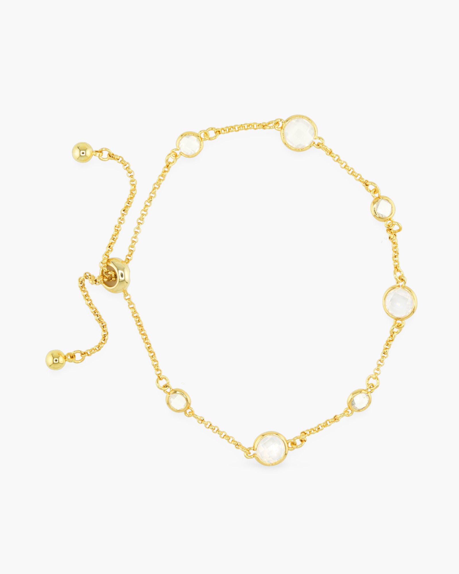 Faceted CZ Bracelet