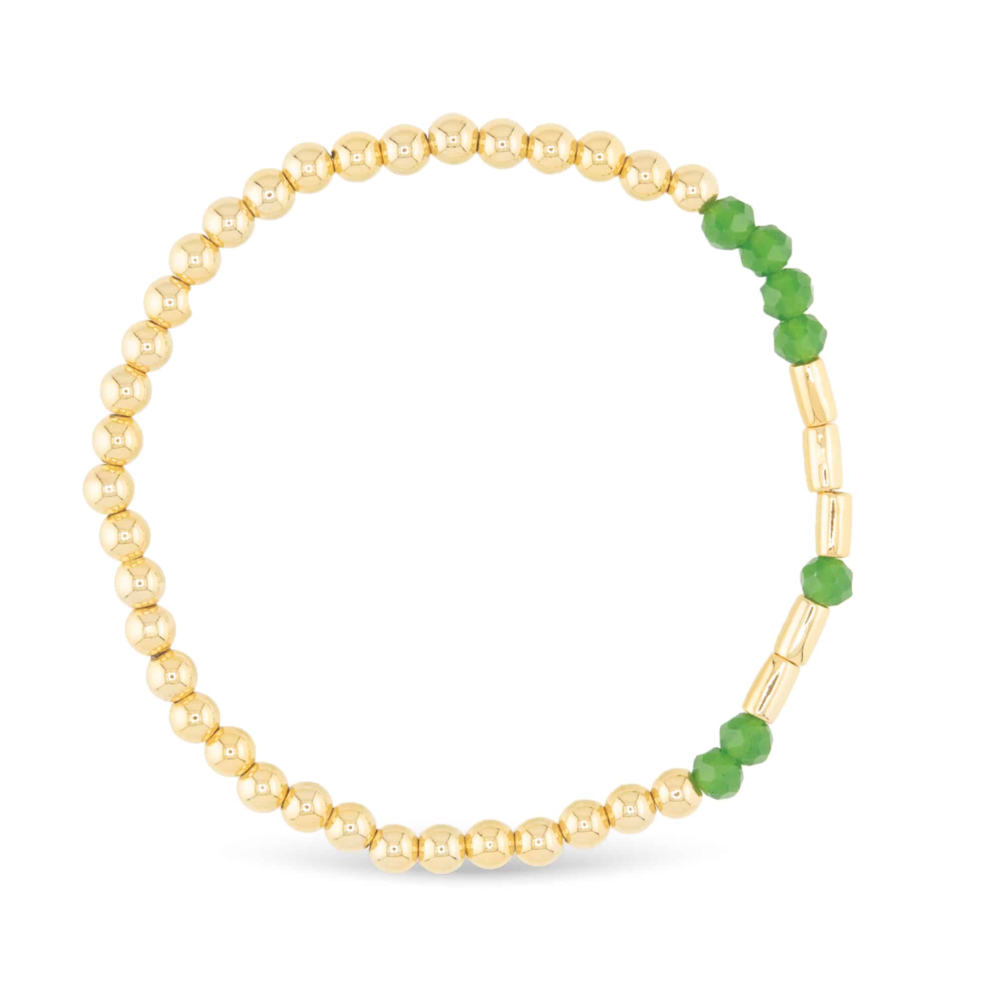 Gold Morse Code Bracelet