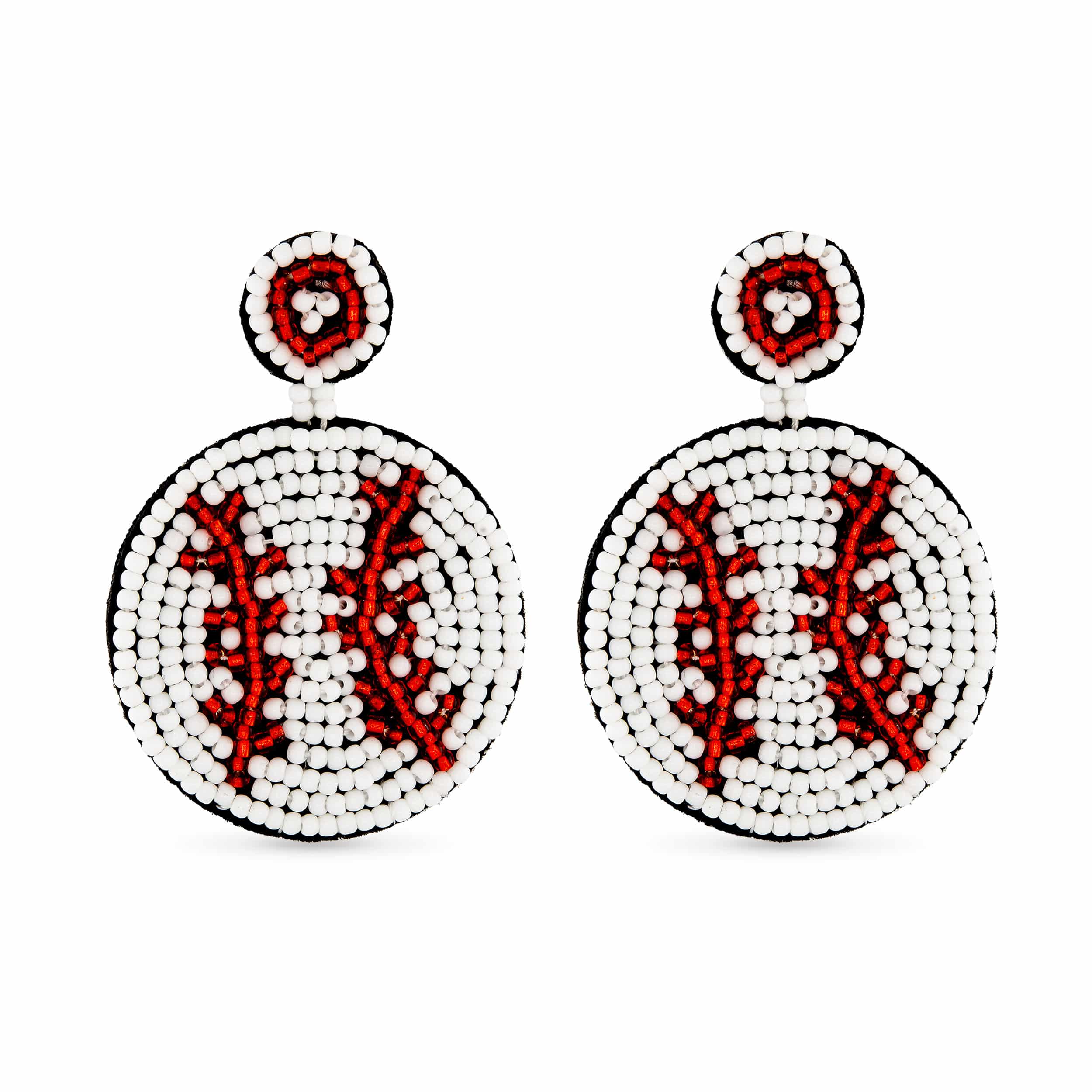 Beaded Sports & Game Day Earrings