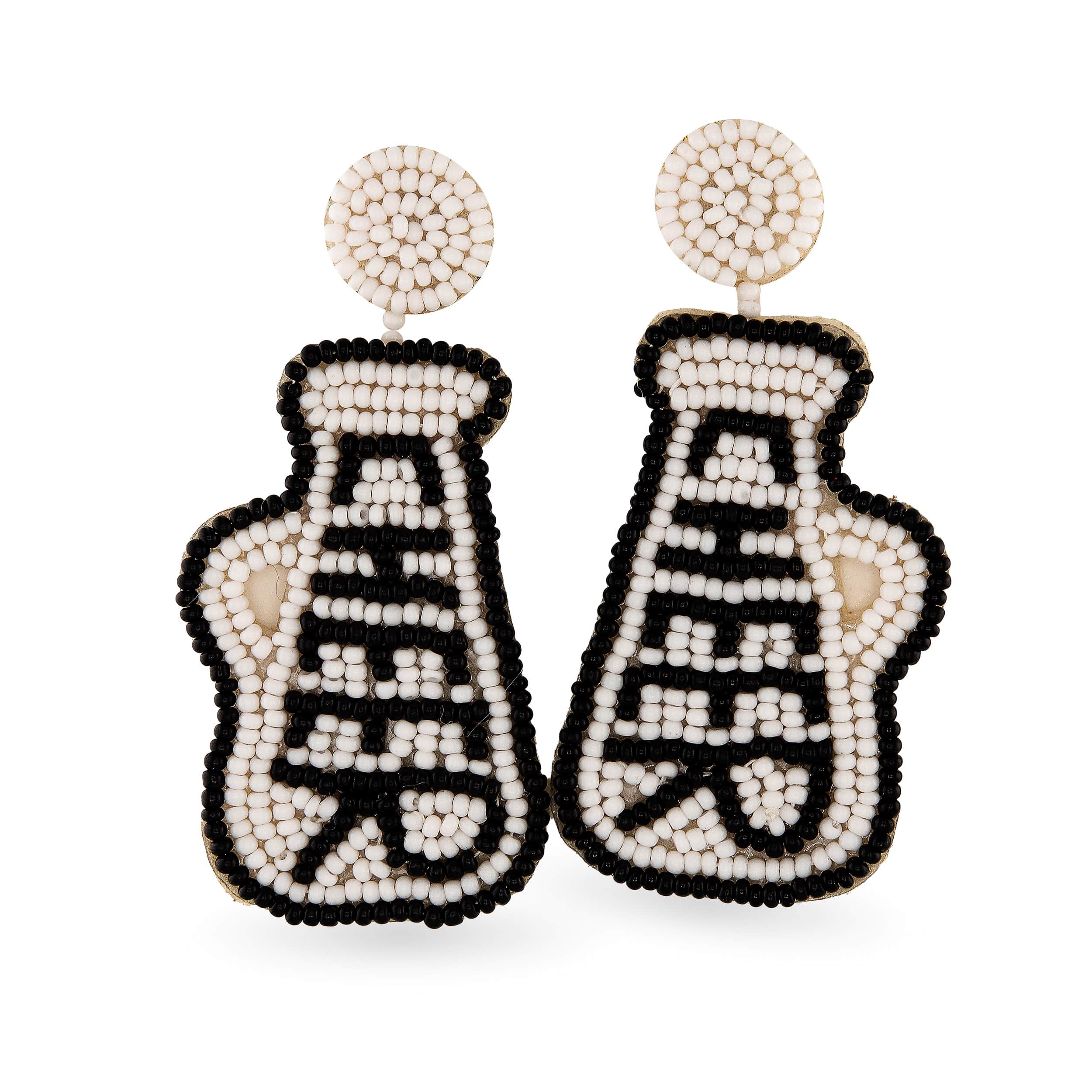 Beaded Sports & Game Day Earrings