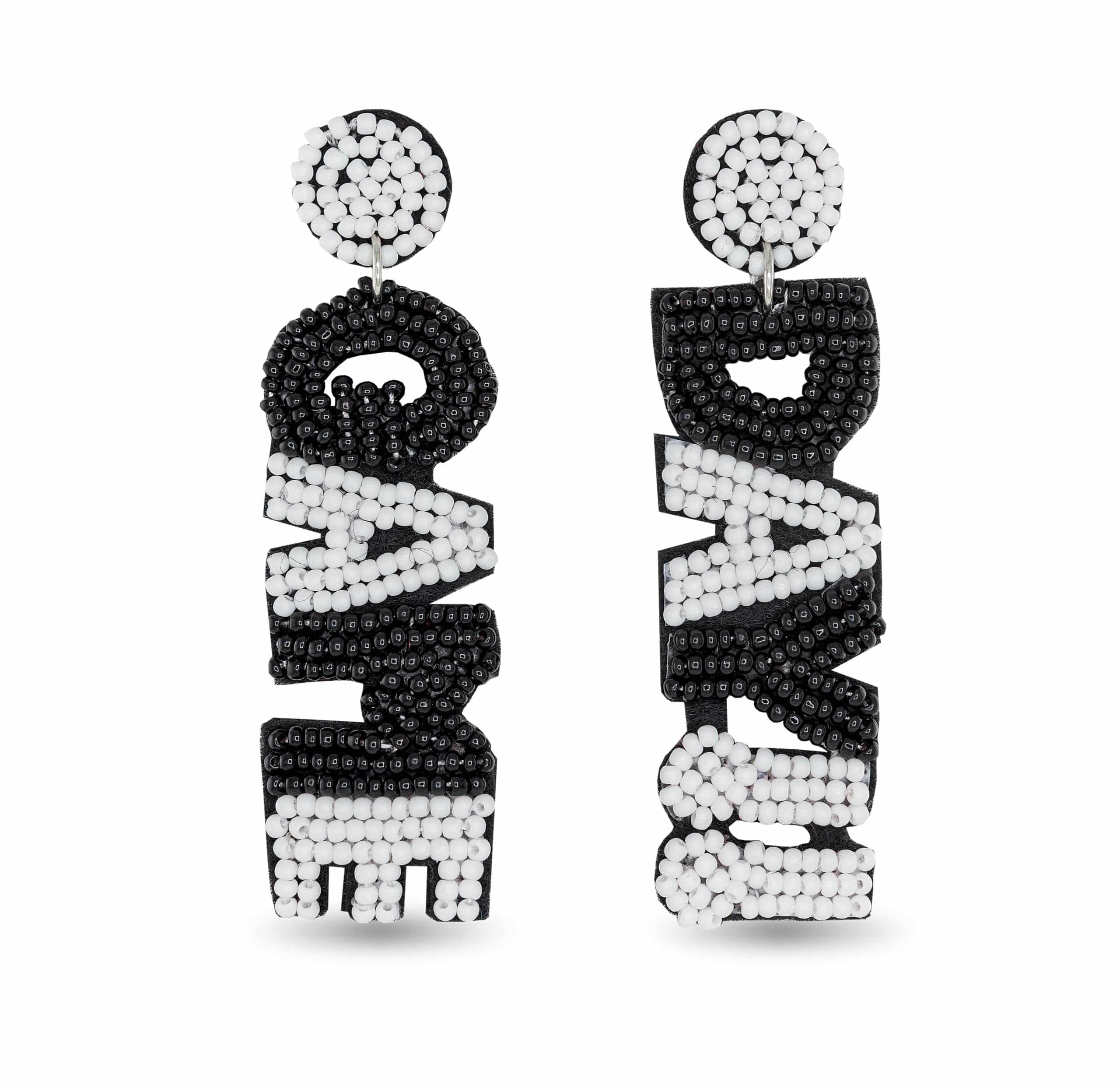 Beaded Sports & Game Day Earrings