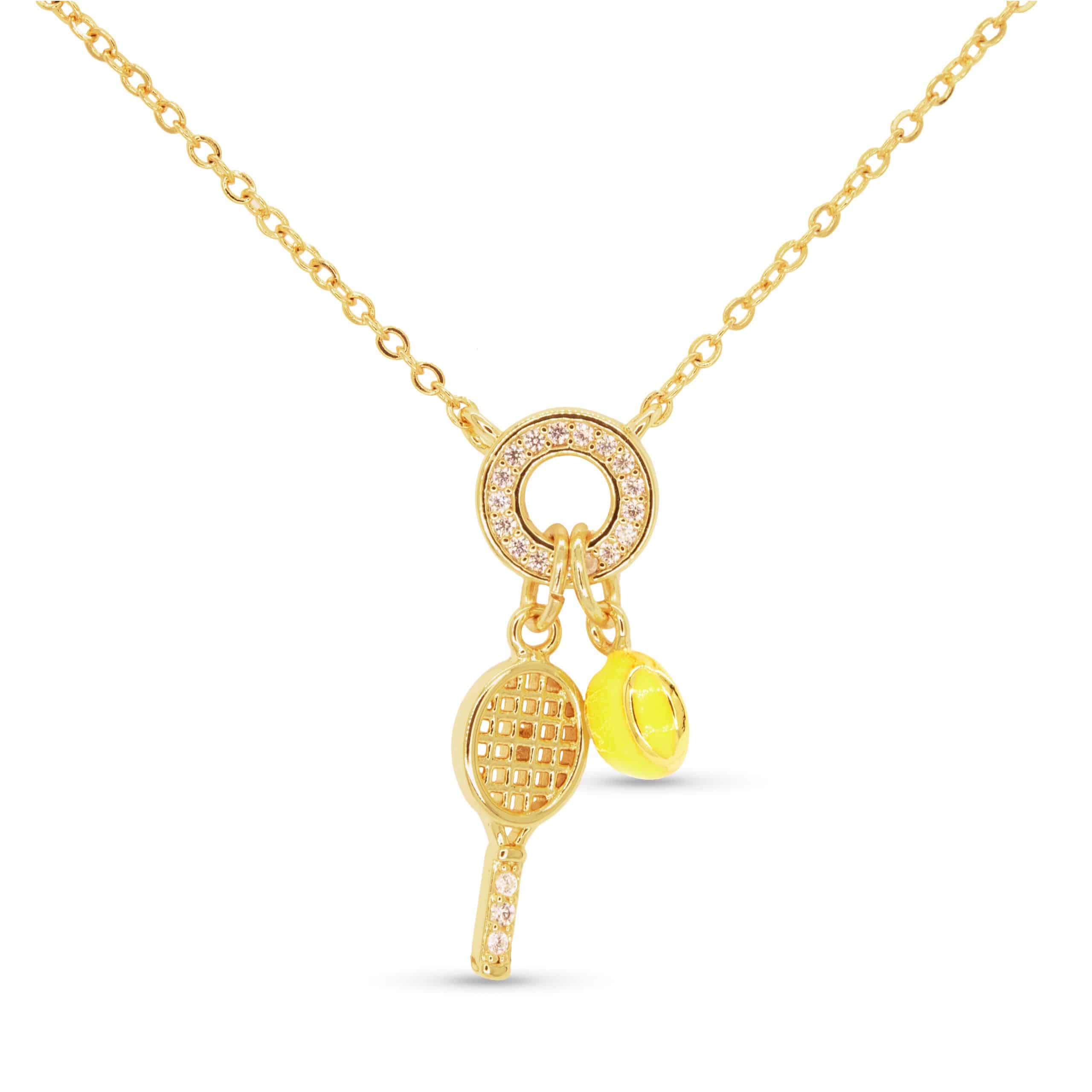 Sparking CZ Sports & Game Day Necklace