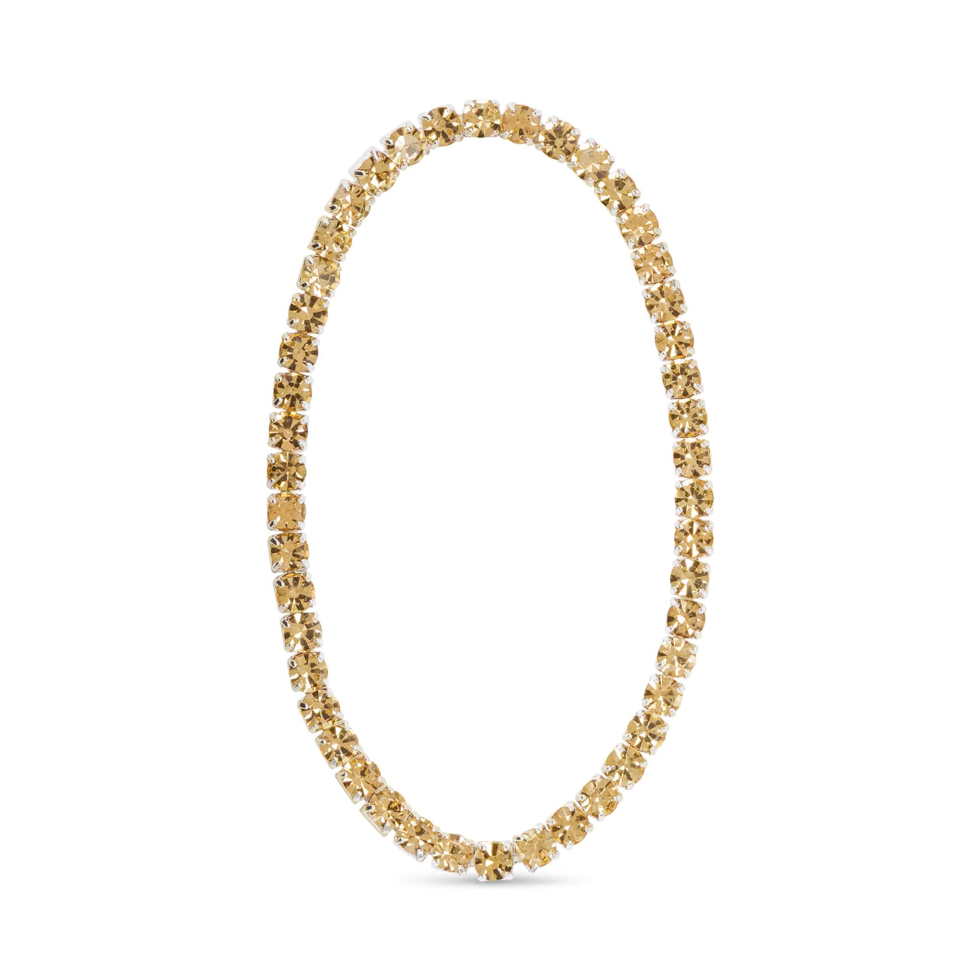 CZ Stretch Tennis Bracelet