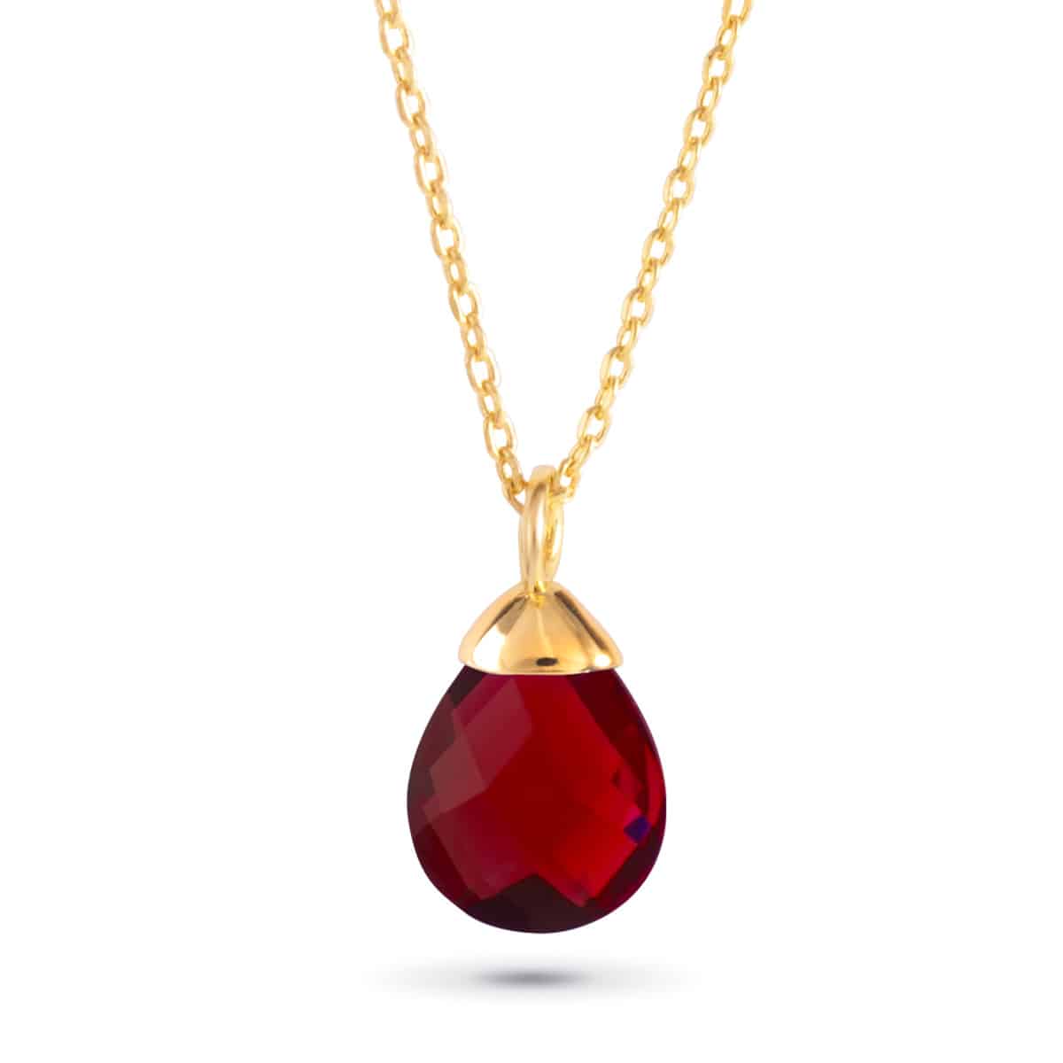 Birthstone Charm Necklace | Something Blu Collection