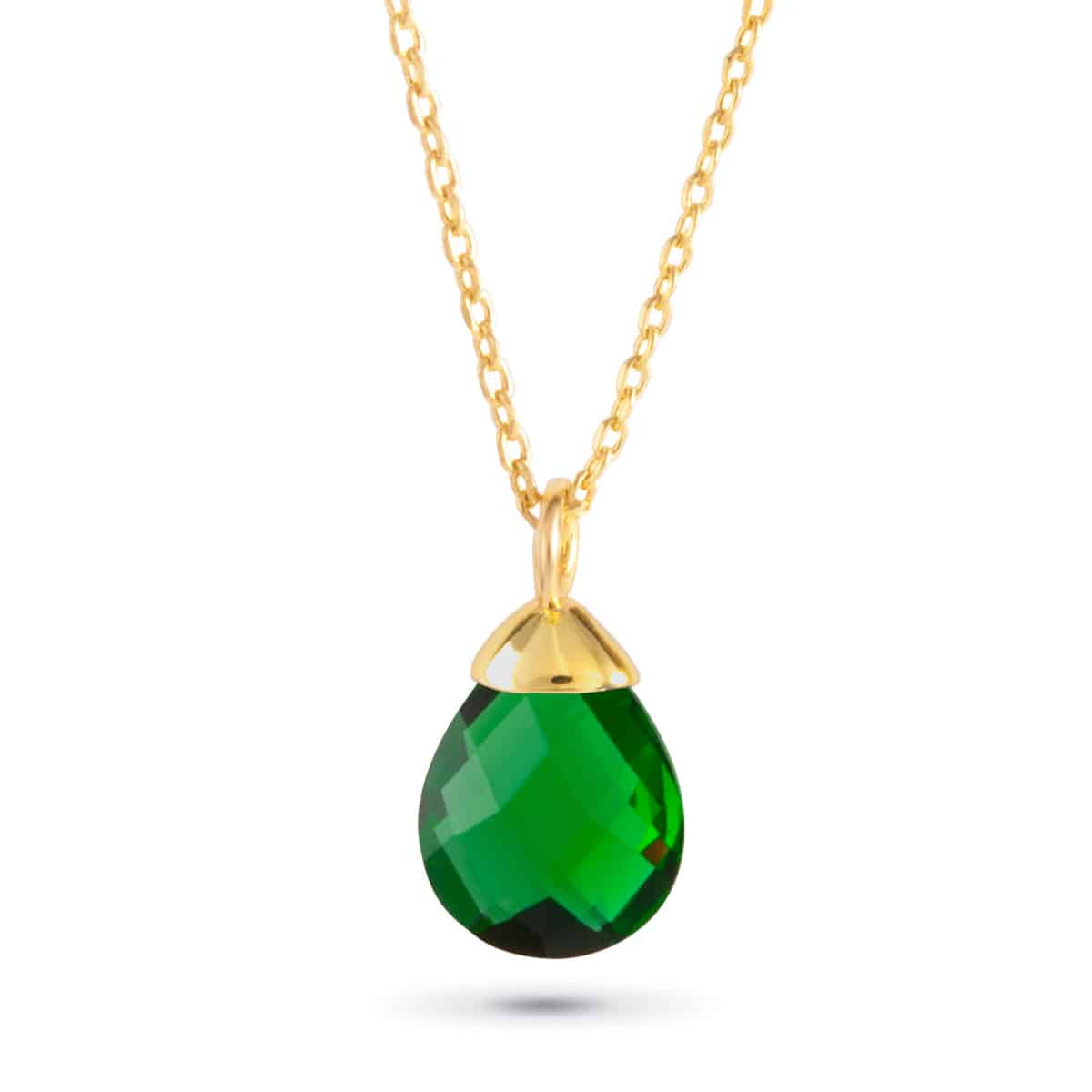 Birthstone Charm Necklace | Something Blu Collection