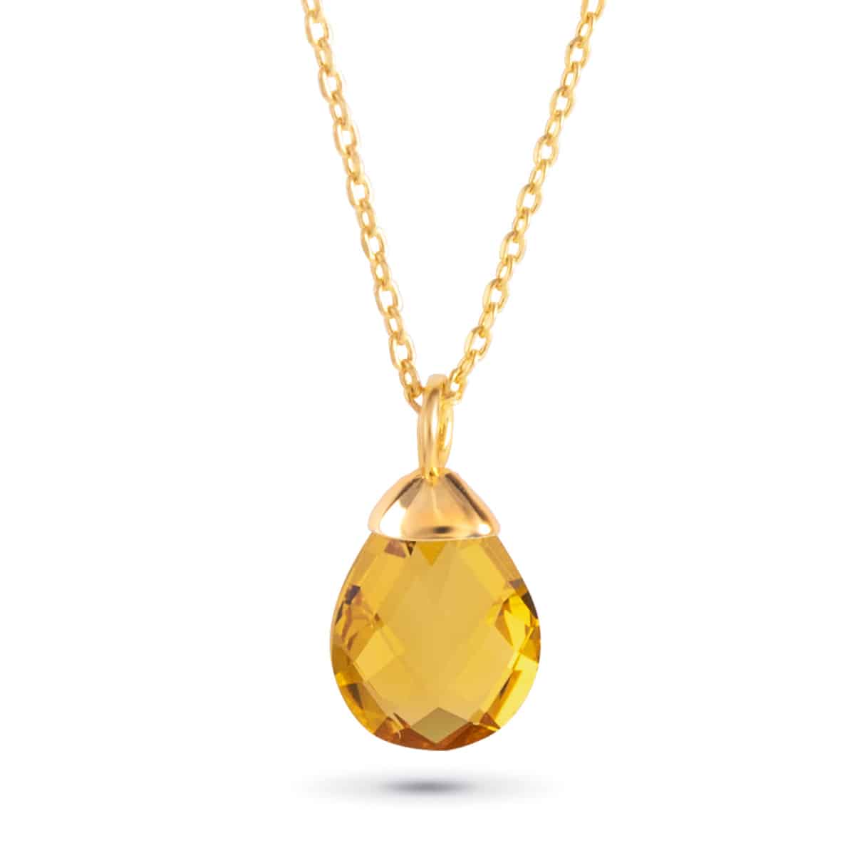 Birthstone Charm Necklace | Something Blu Collection
