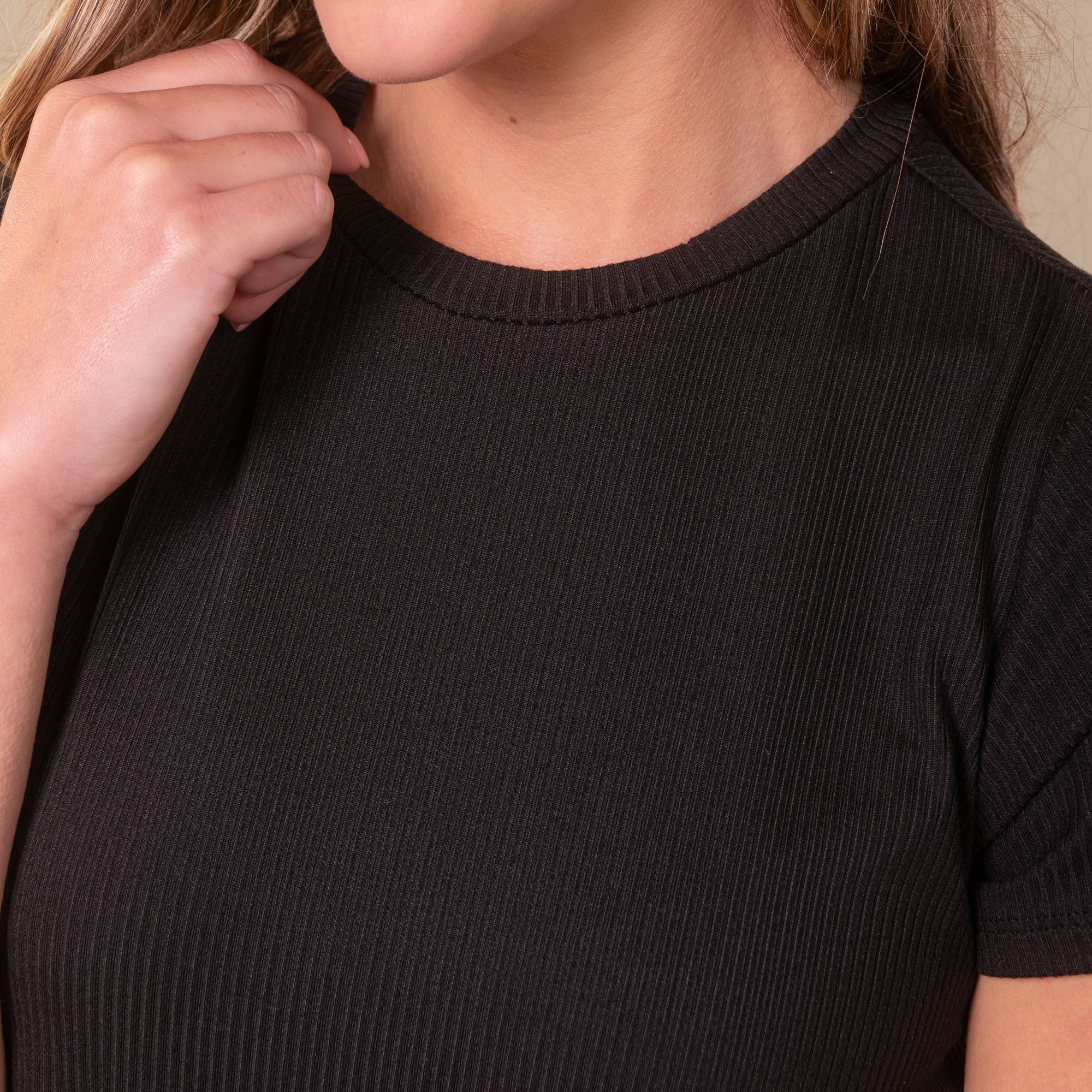 Bliss Pajama Top | Soft Rib-Knit PJ Shirt