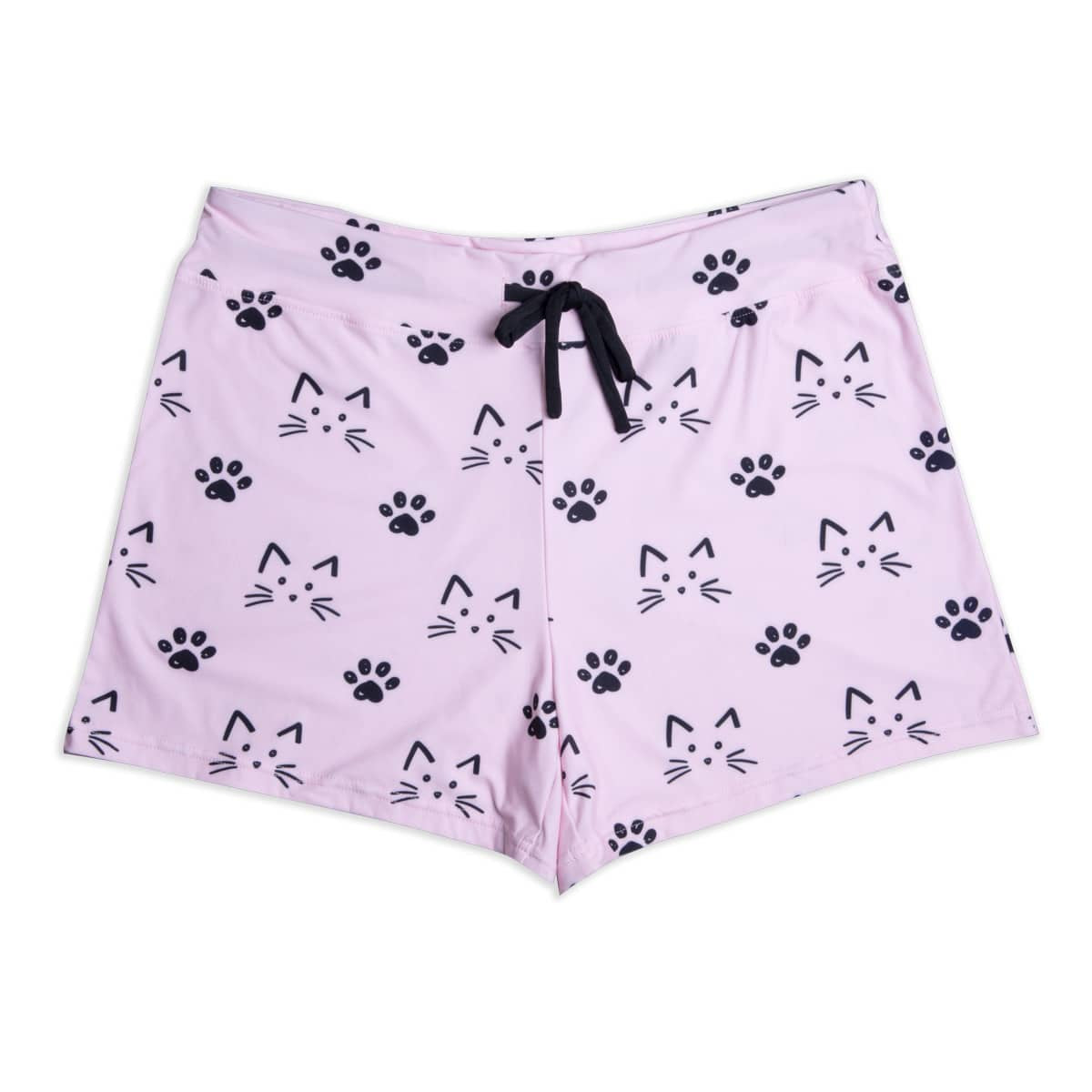 Whiskers Pajama Shorts For Women