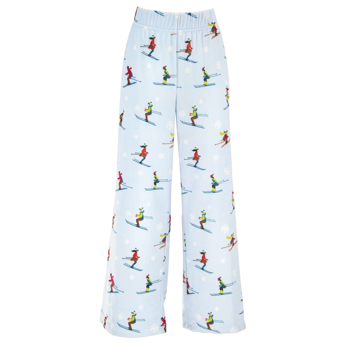 It's Snow Time Ski Pajama Pants | Snowy Winter PJ Bottoms