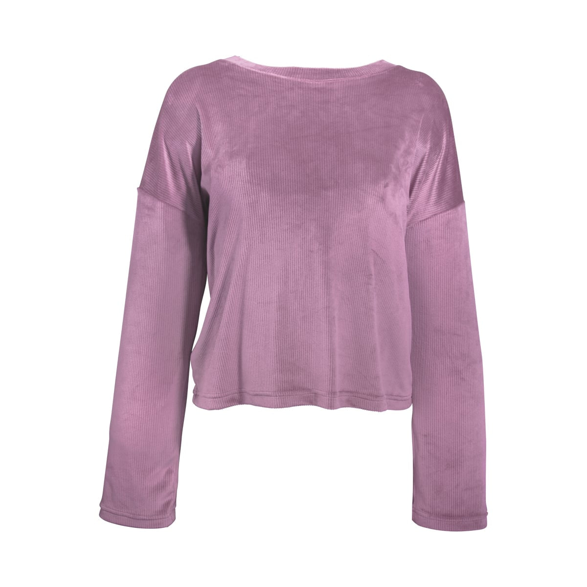 Luxe Lounge Pajama Top | Long-Sleeve Velour PJs