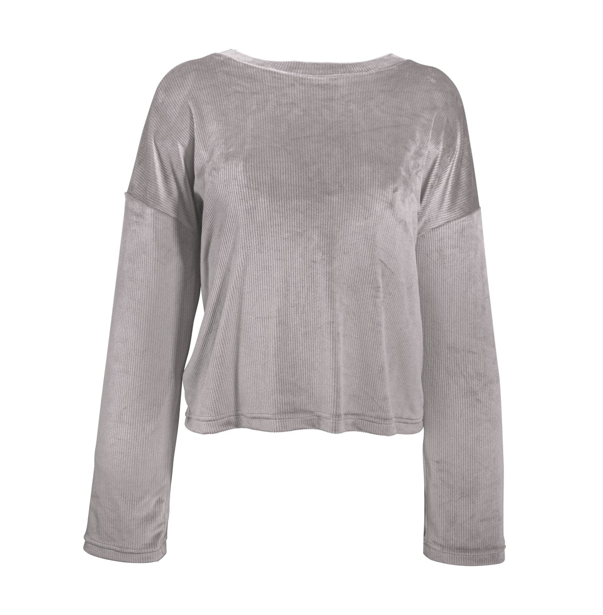 Luxe Lounge Pajama Top | Long-Sleeve Velour PJs