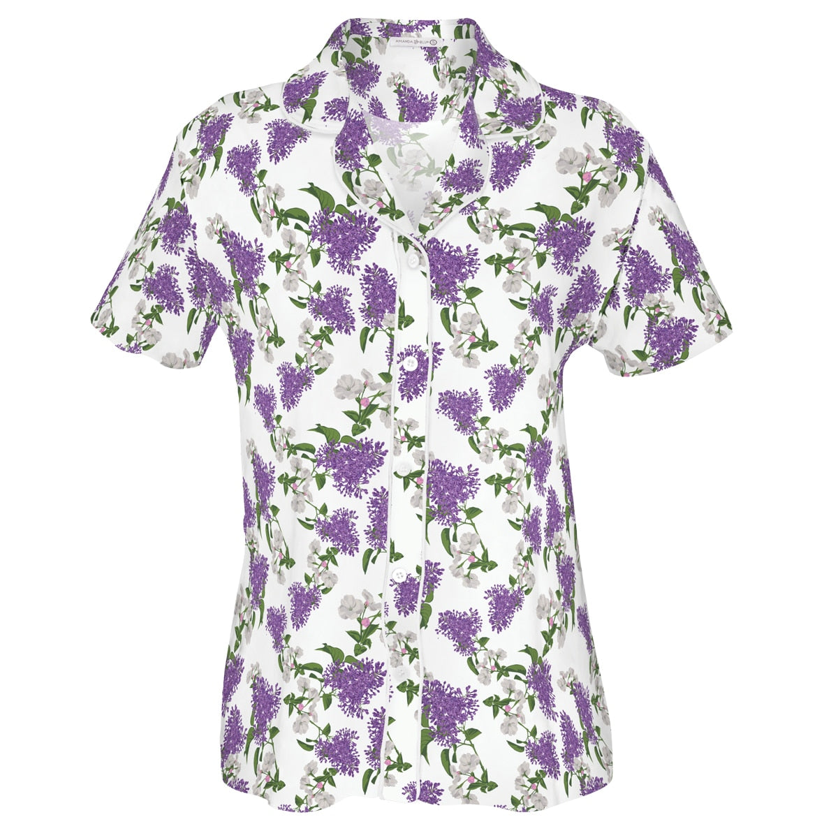 Love Lock Hearts Pajama Top | Fun Valentine PJs For Women