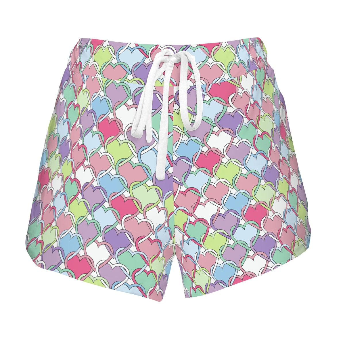 Love Lock Hearts Pajama Top | Fun Valentine PJs For Women