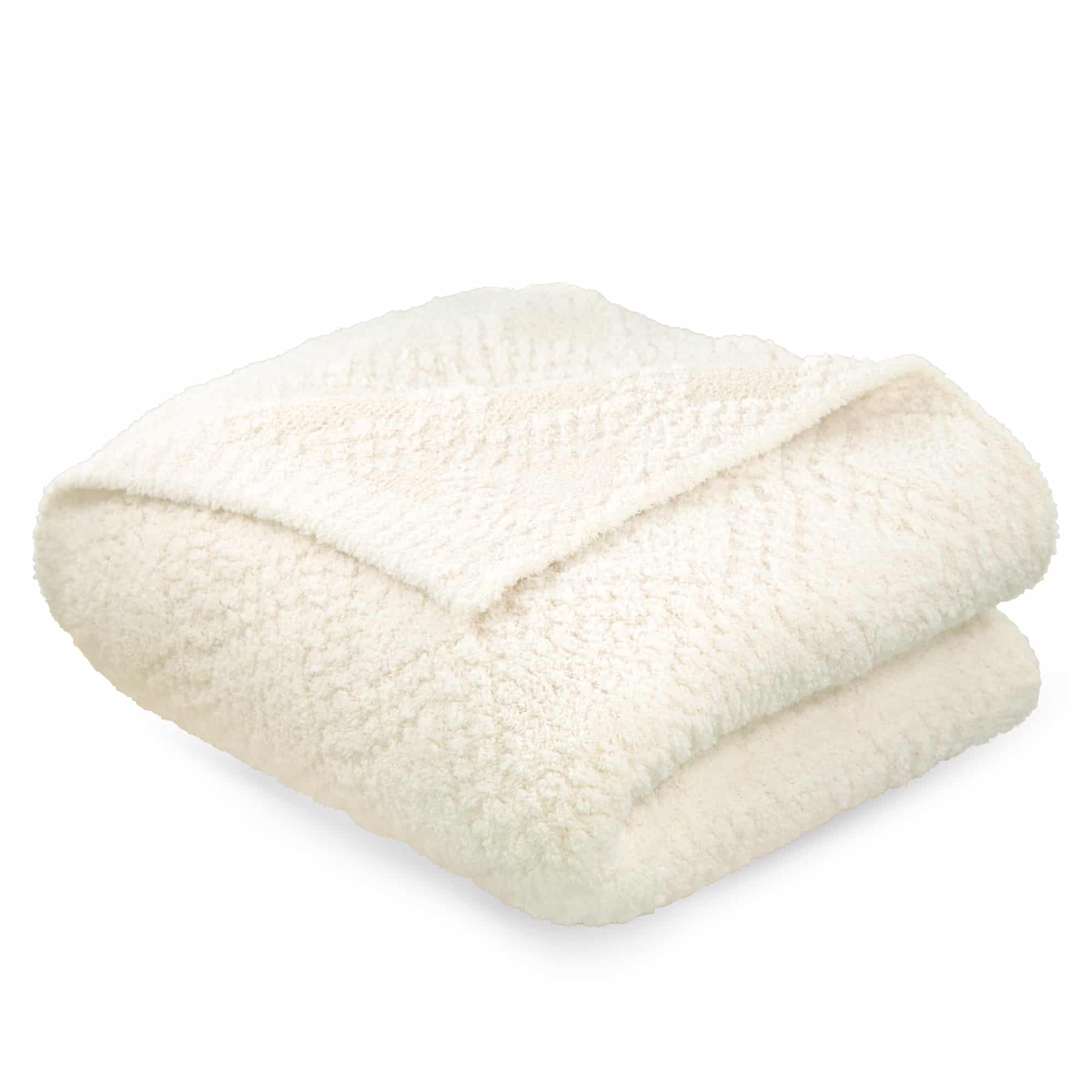 Plush Diamond Throw Blanket