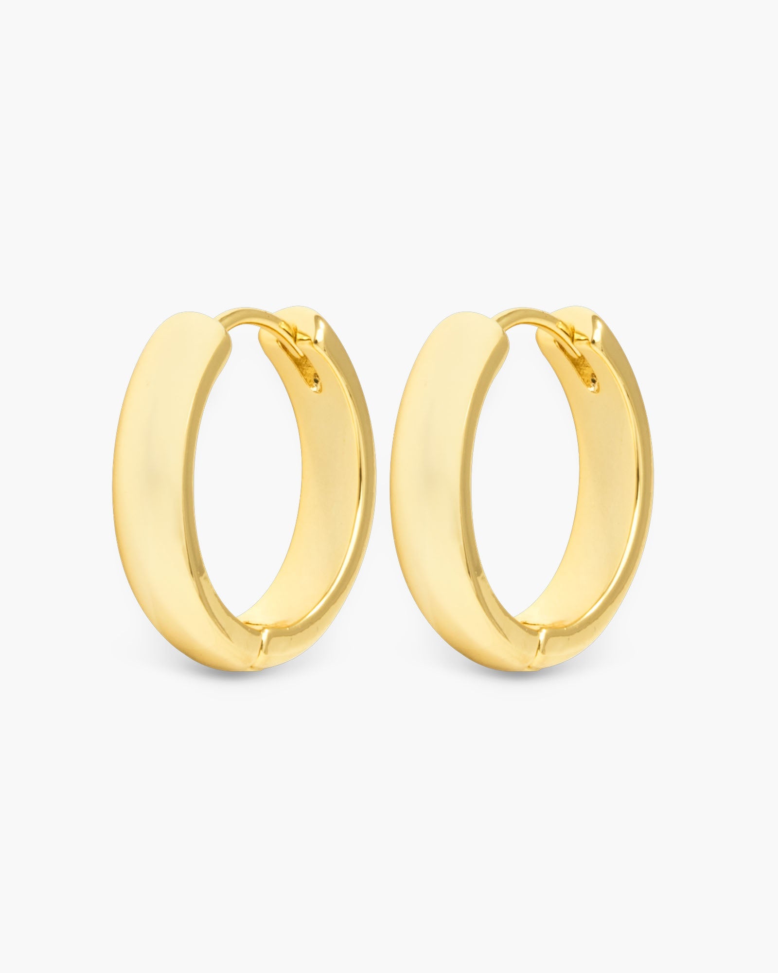 Stacy Small Hoop Gold Earrings