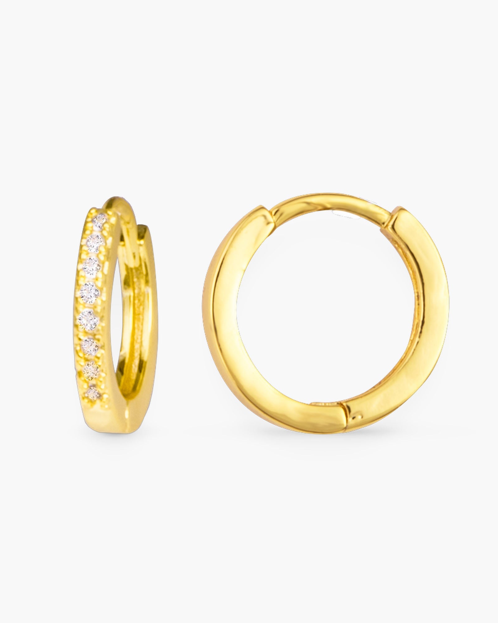 'Add A Charm' Hoop Earrings