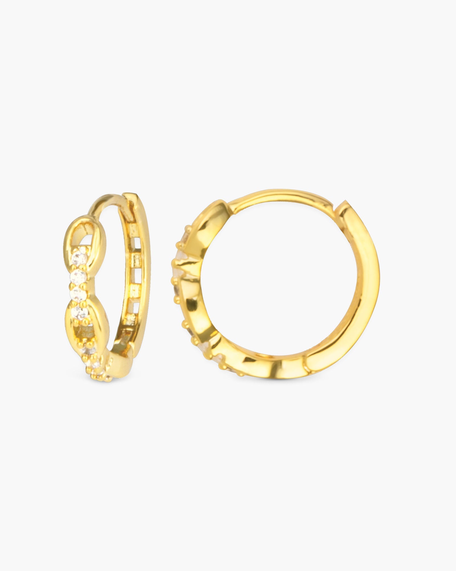 'Add A Charm' Hoop Earrings