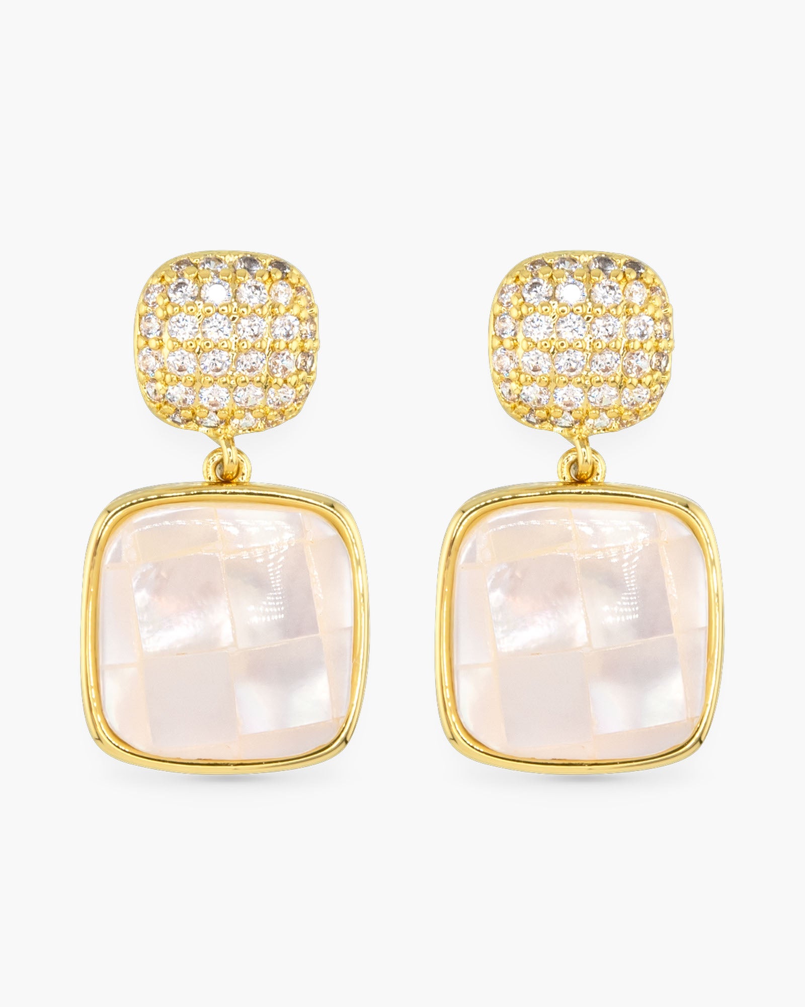 MOP Earring - Gold
