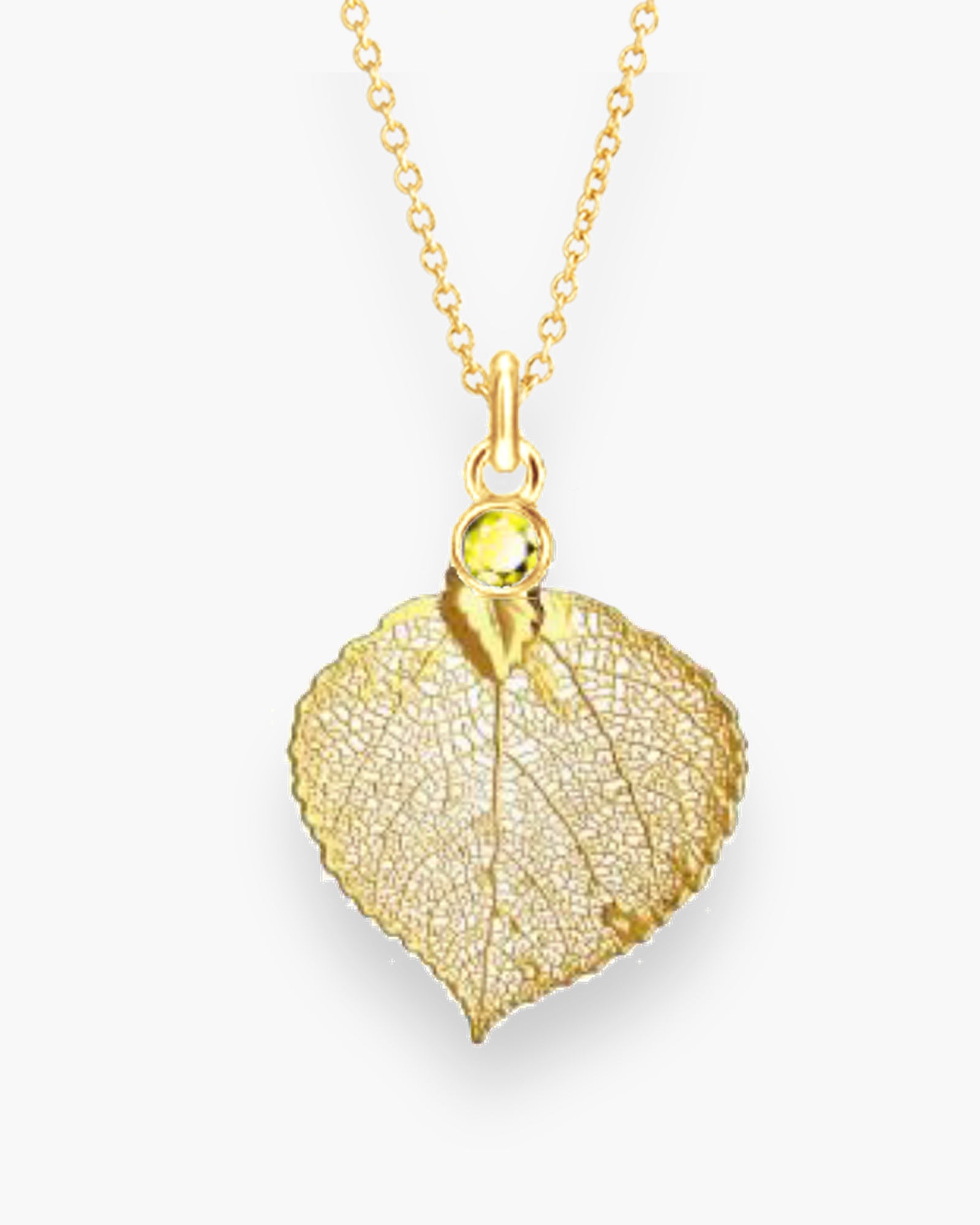 Gold Leaf Necklace