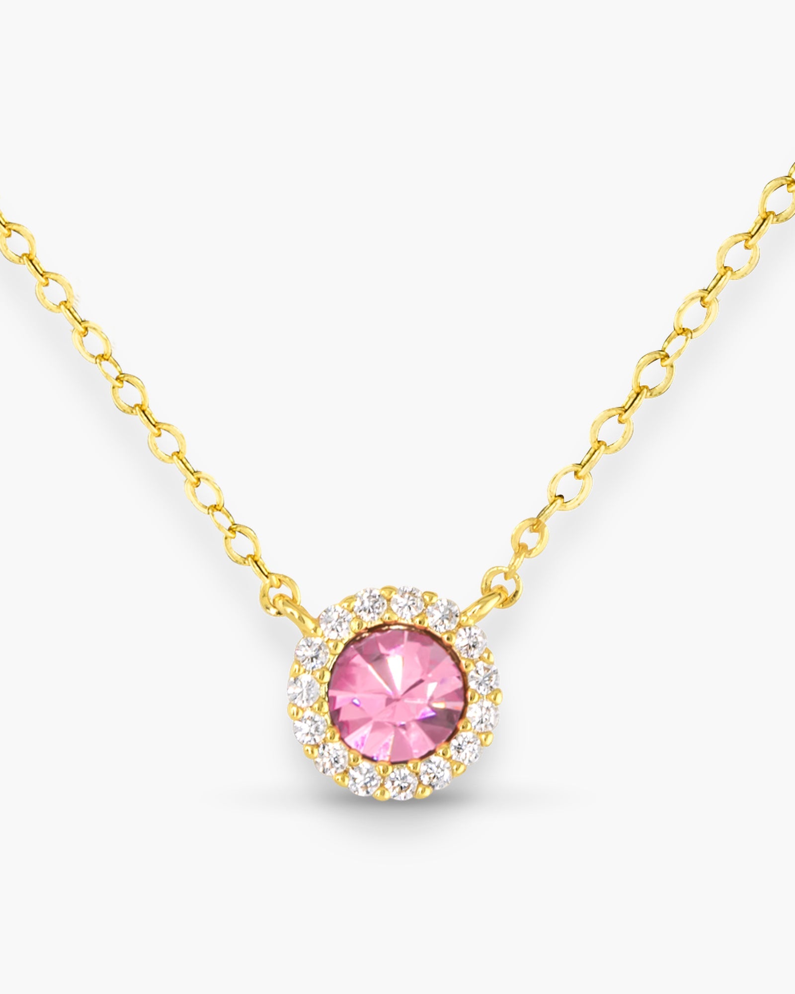 Gold Halo Necklace