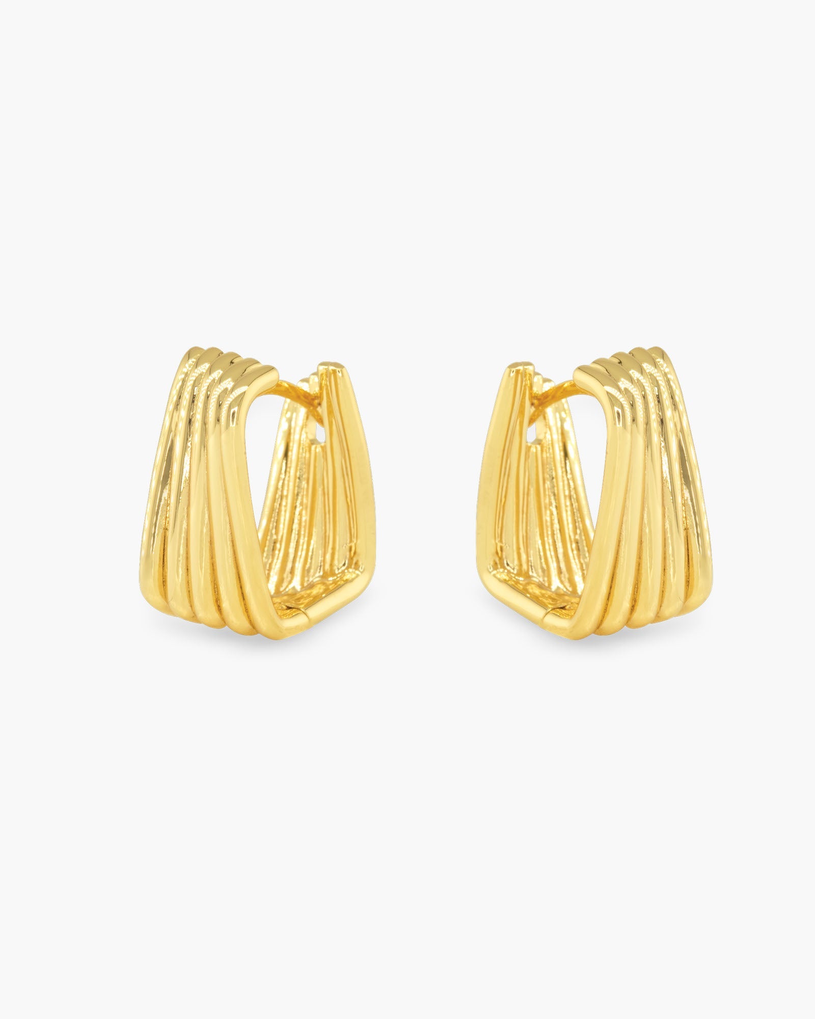 Gold Polished Isabella Earrings