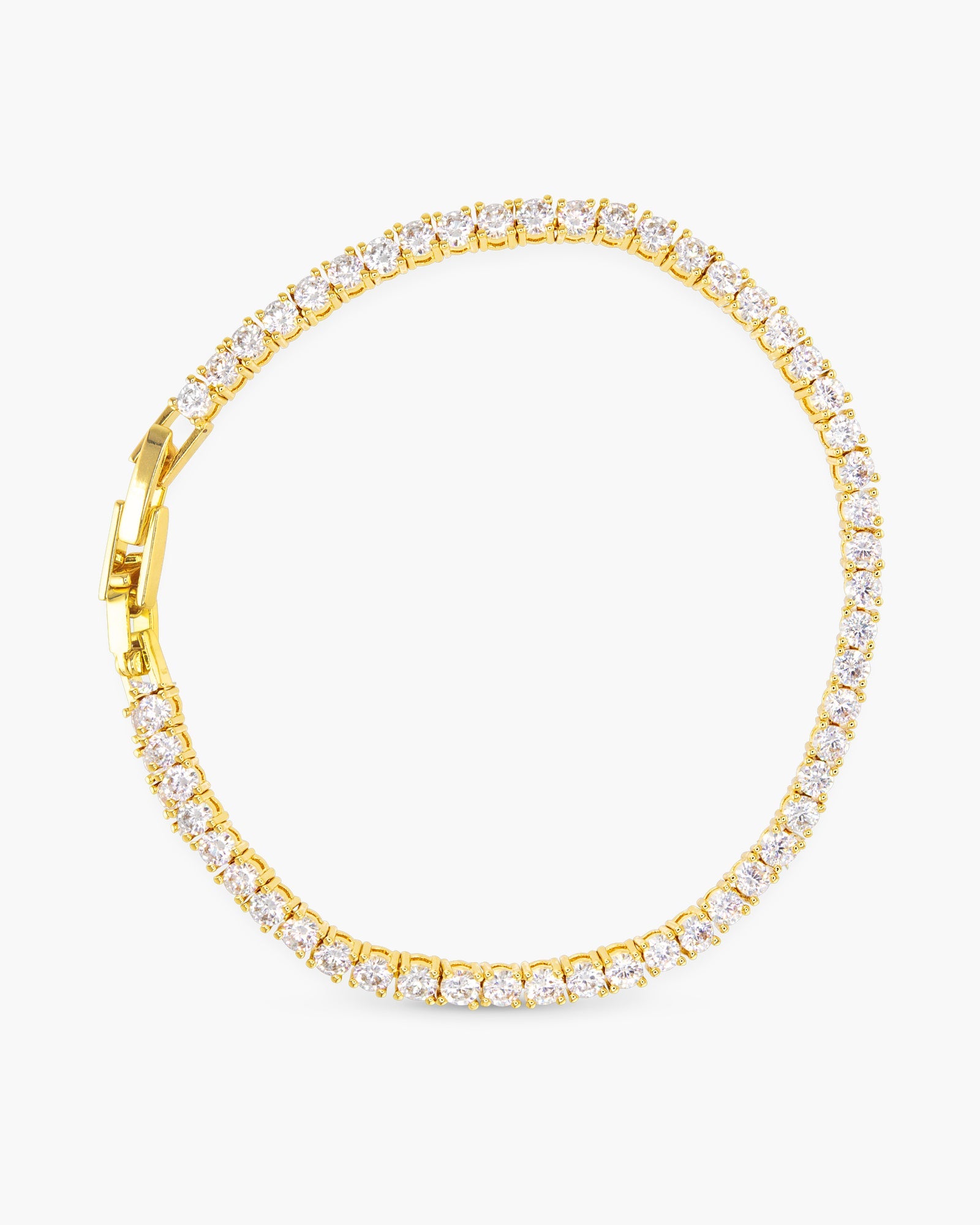 CZ Traditional Tennis Bracelet