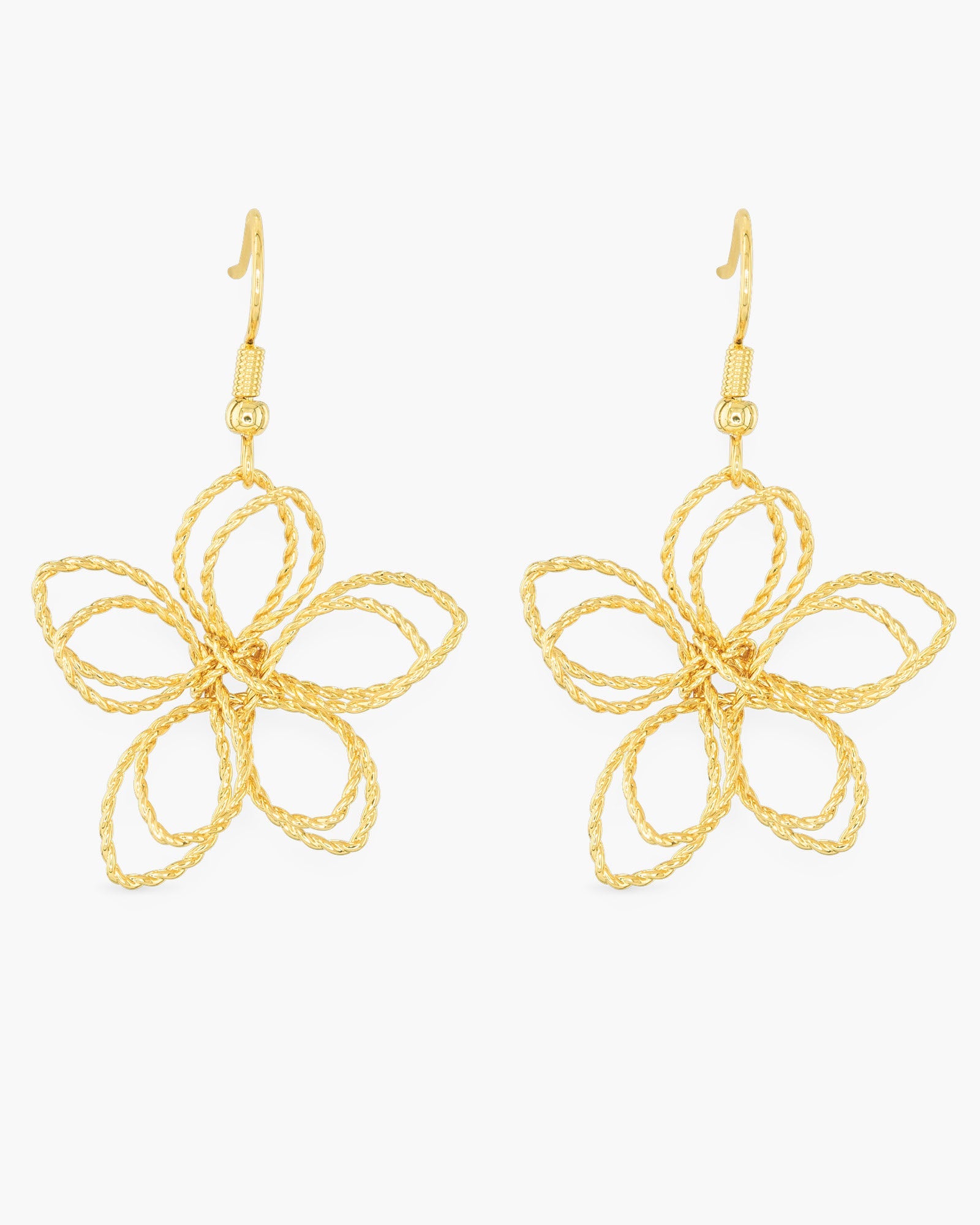 Gold Polished Willa Earrings