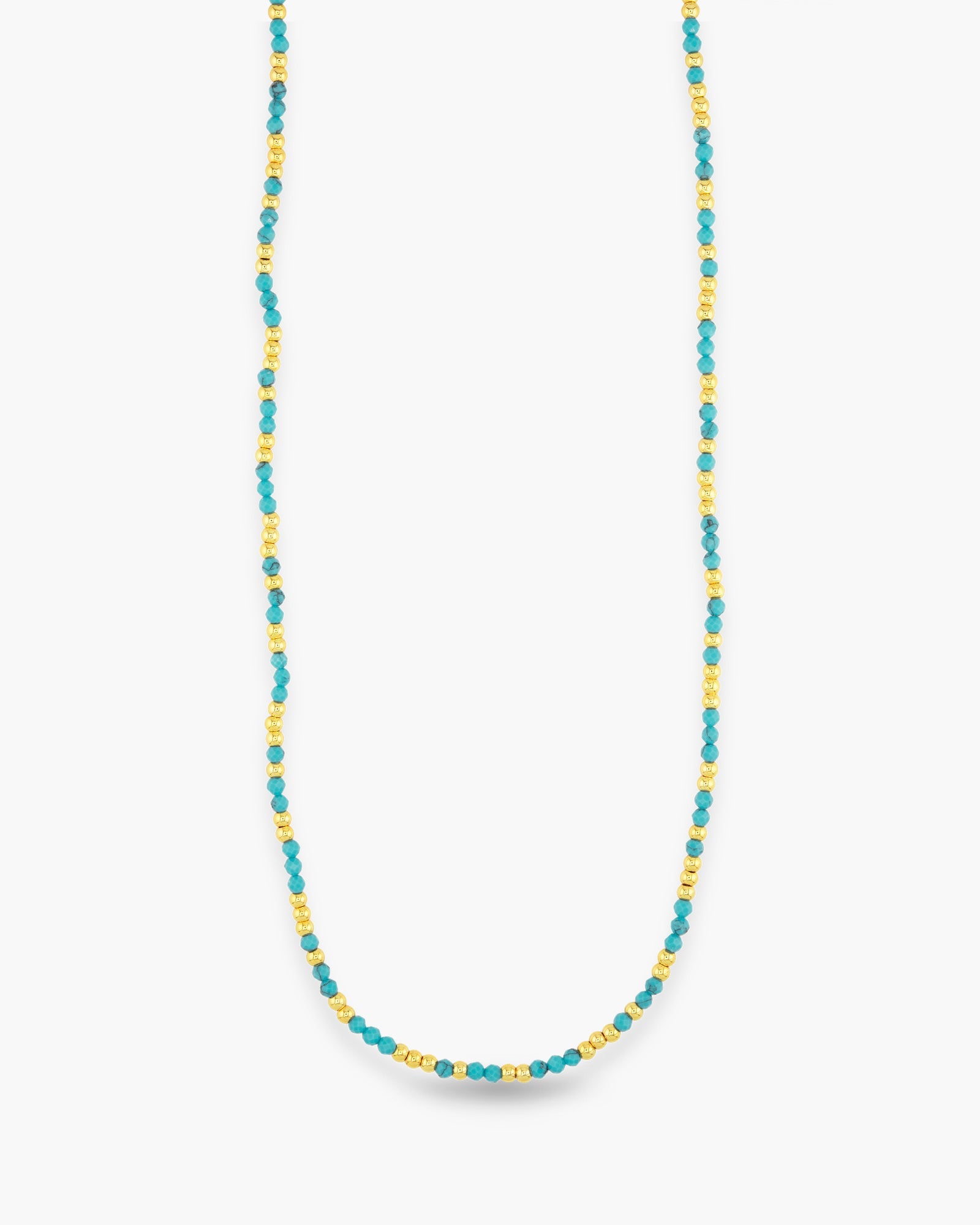 Vibrant Gold Beaded Essentials Necklace