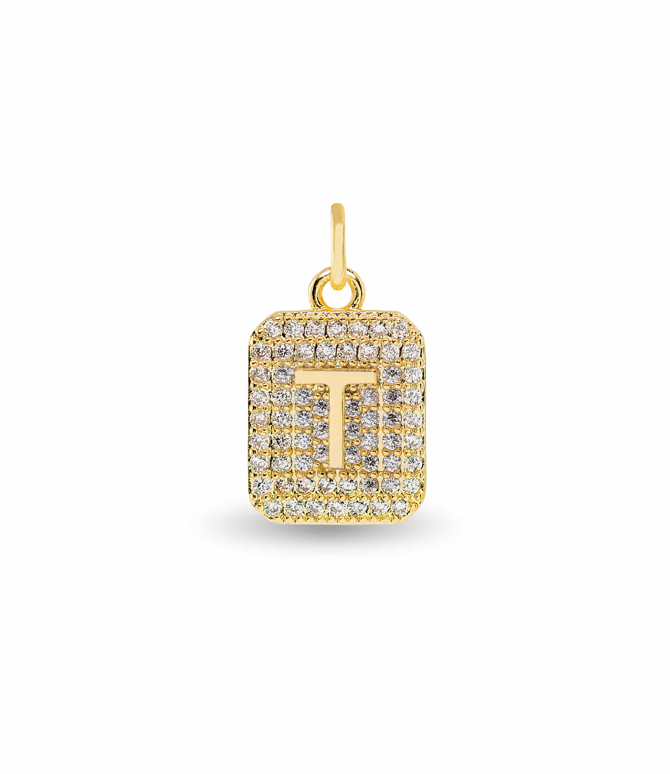 Initial CZ Charms | 18 Letters | Blu Charm Collection