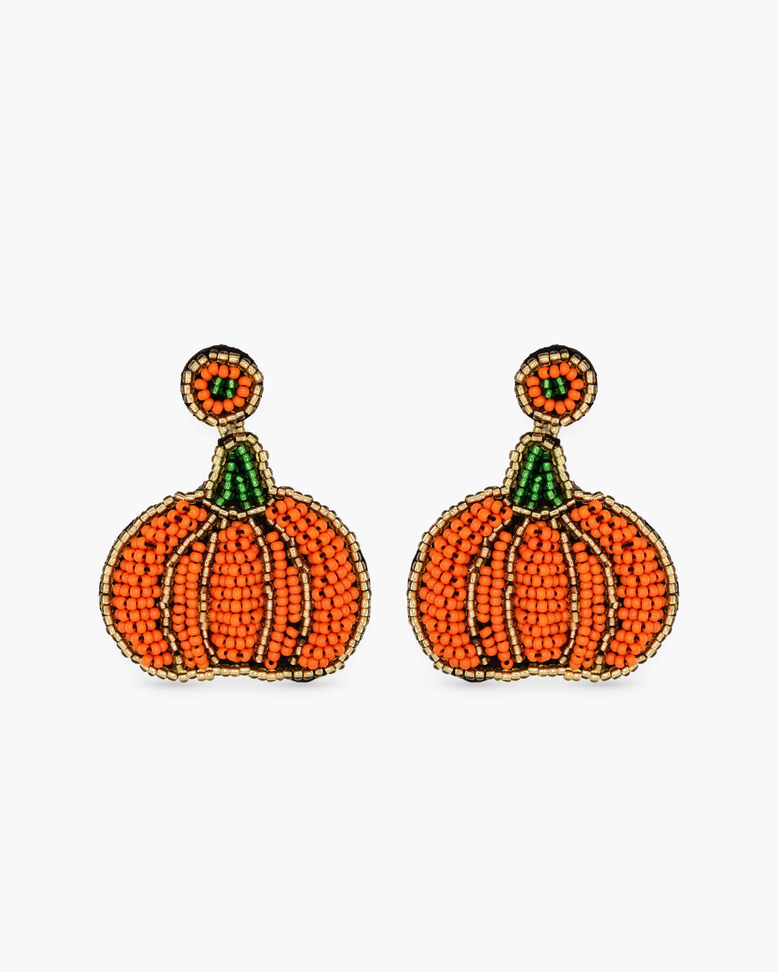 Beaded Halloween Earrings