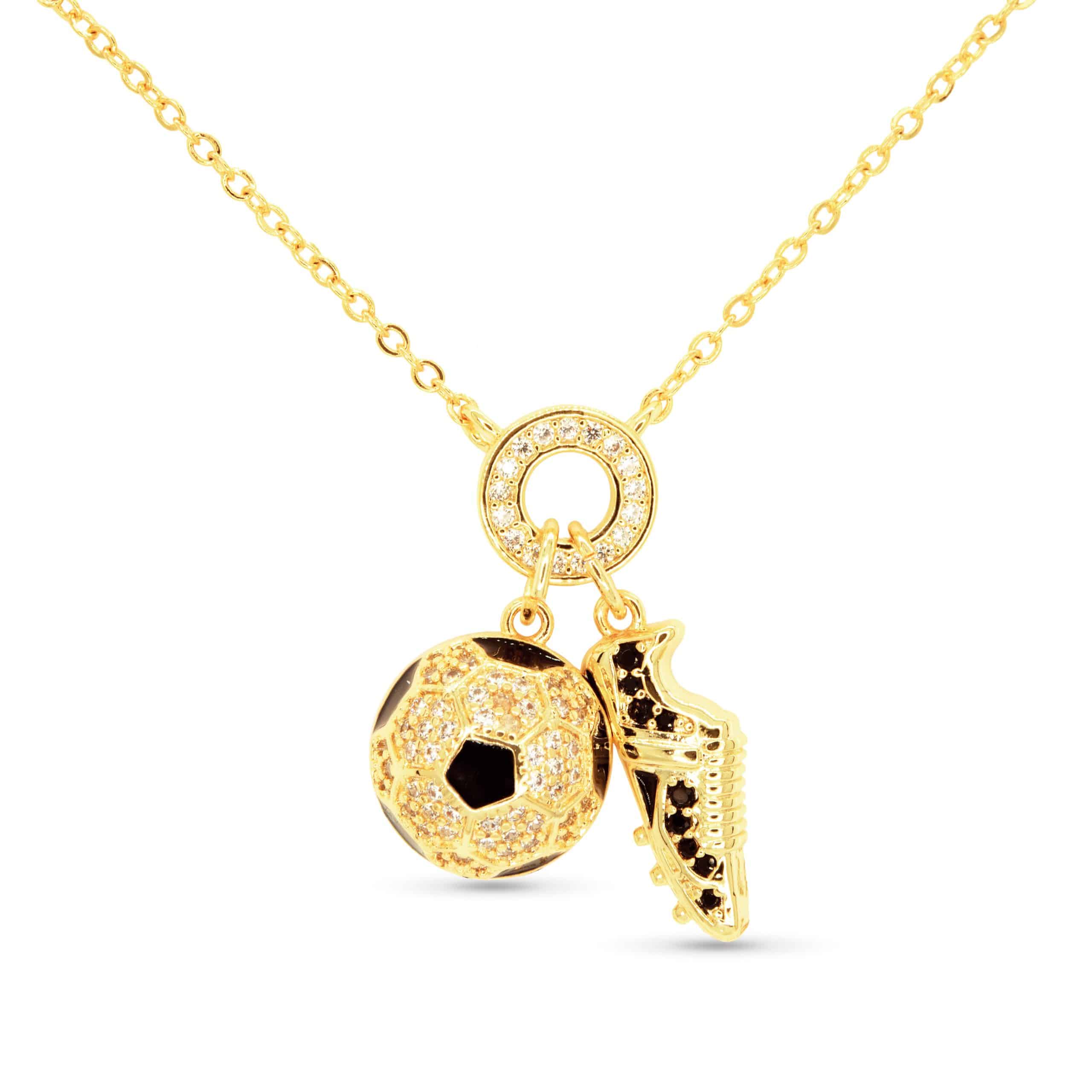 Sparking CZ Sports & Game Day Necklace