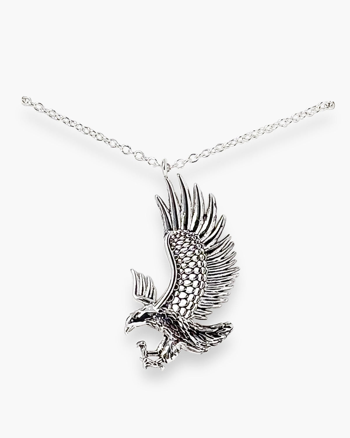 Silver Eagle Necklace