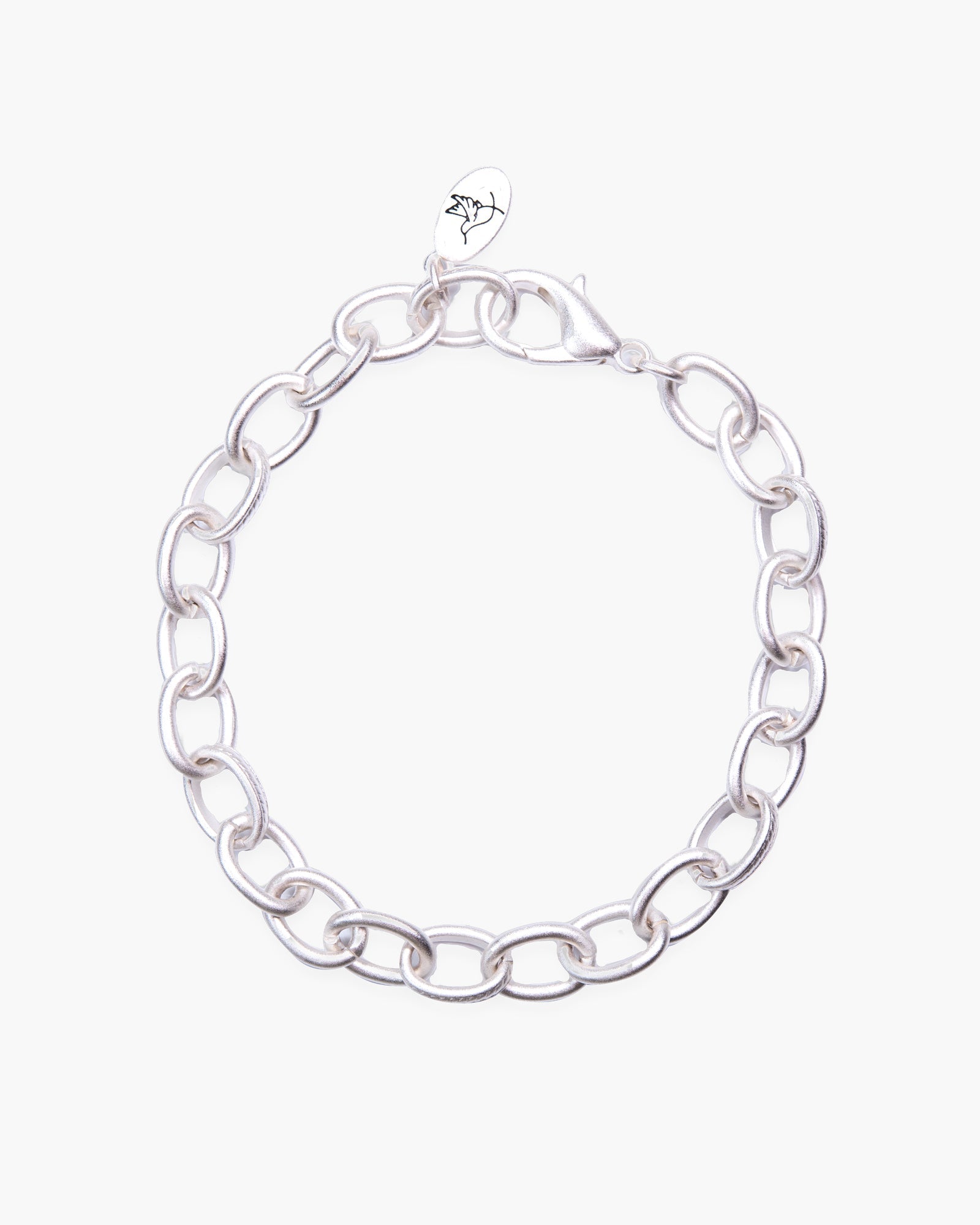 Chain Bracelet - Matte Silver