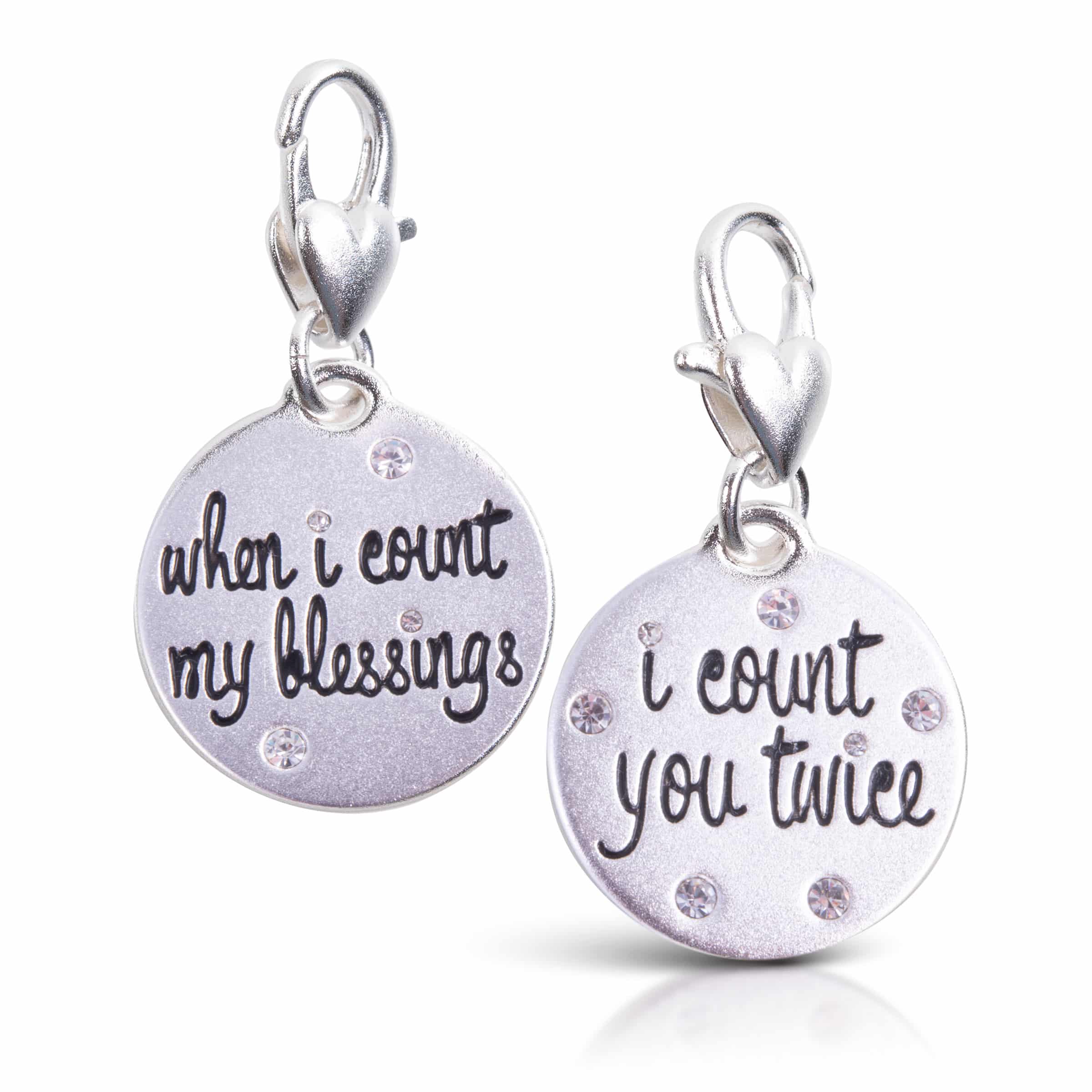 Silver 1-Tone Medallion - When I Count