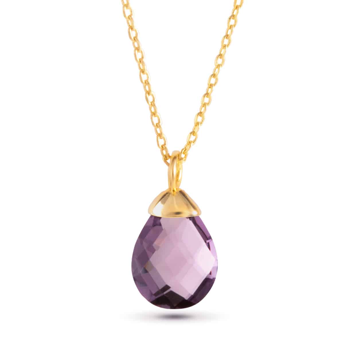 Birthstone Charm Necklace | Something Blu Collection