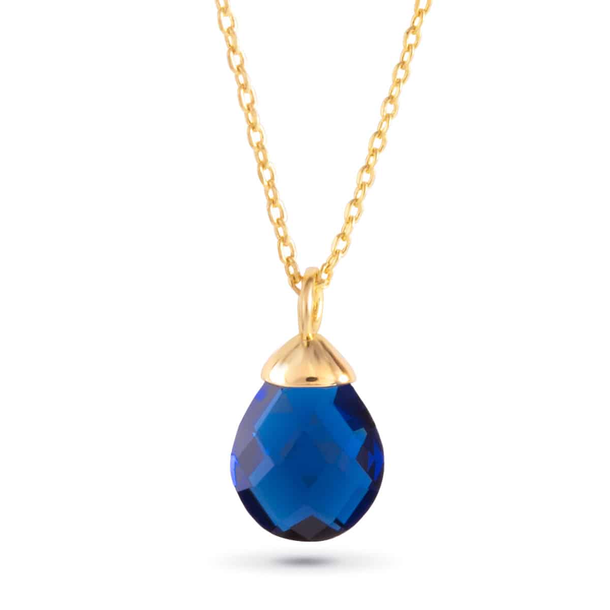 Birthstone Charm Necklace | Something Blu Collection