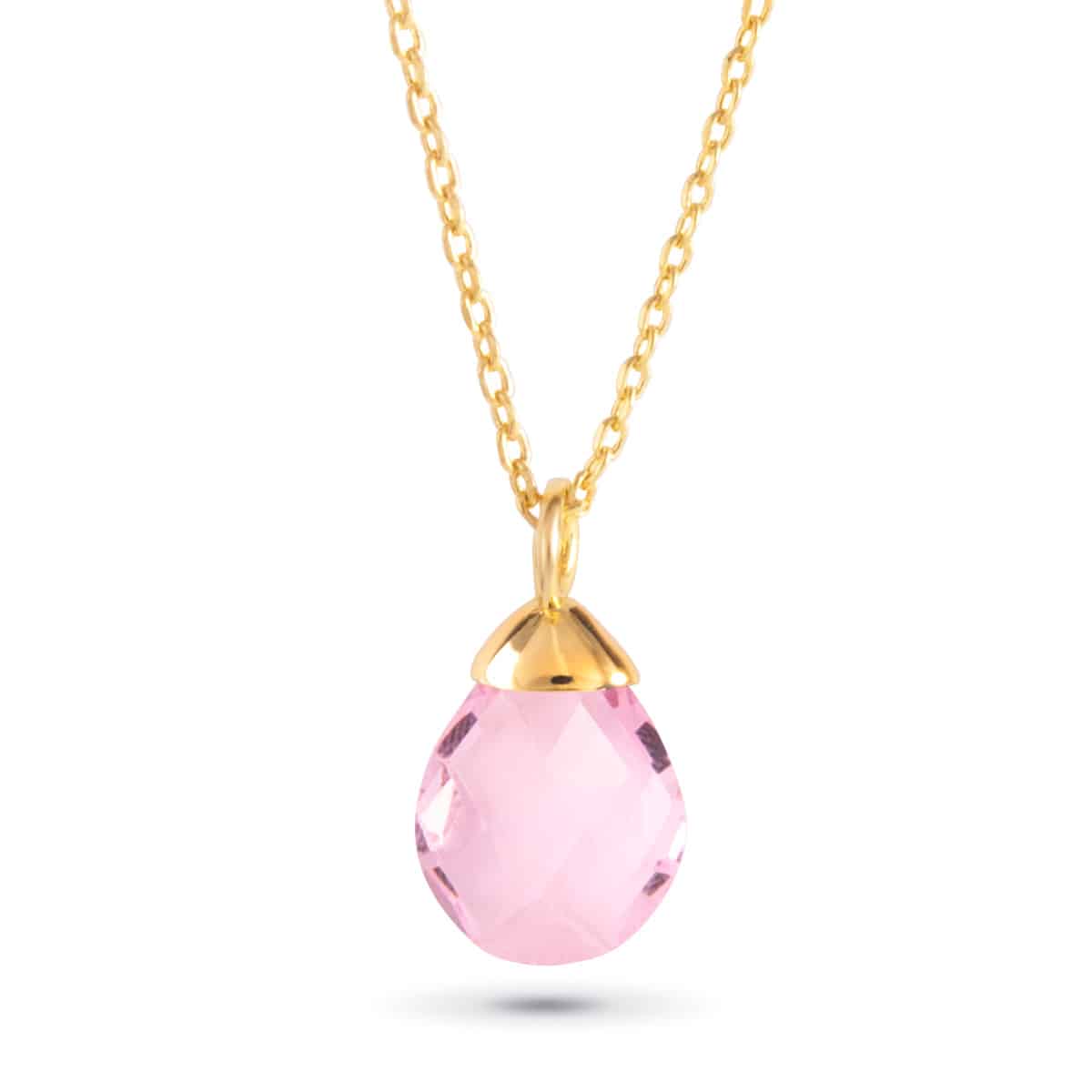 Birthstone Charm Necklace | Something Blu Collection