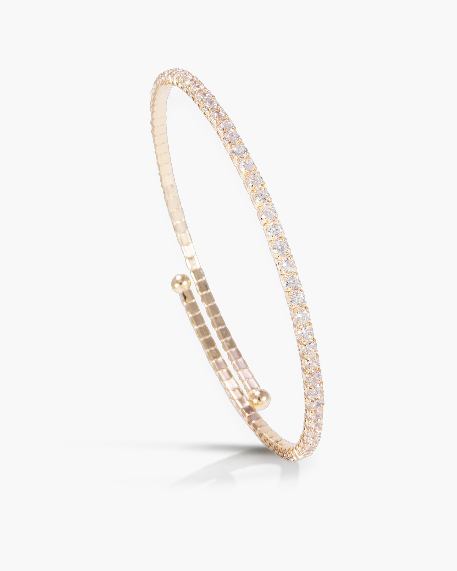 Single Spiral Bracelet - Gold