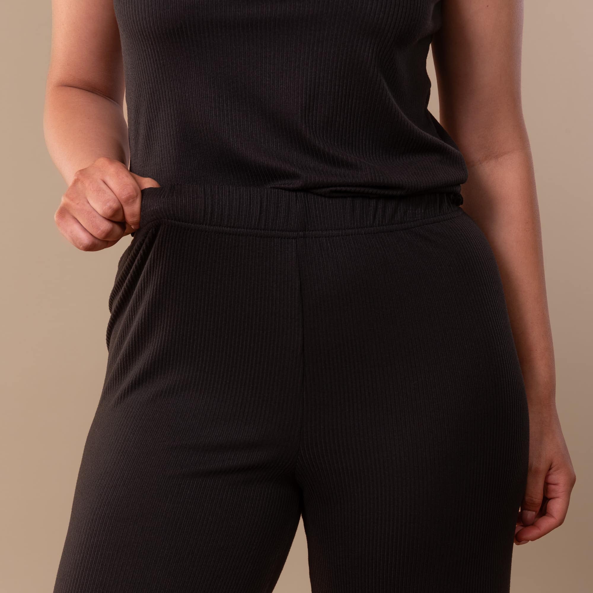 Bliss Pajama Pants | Soft Rib-Knit PJ Bottoms