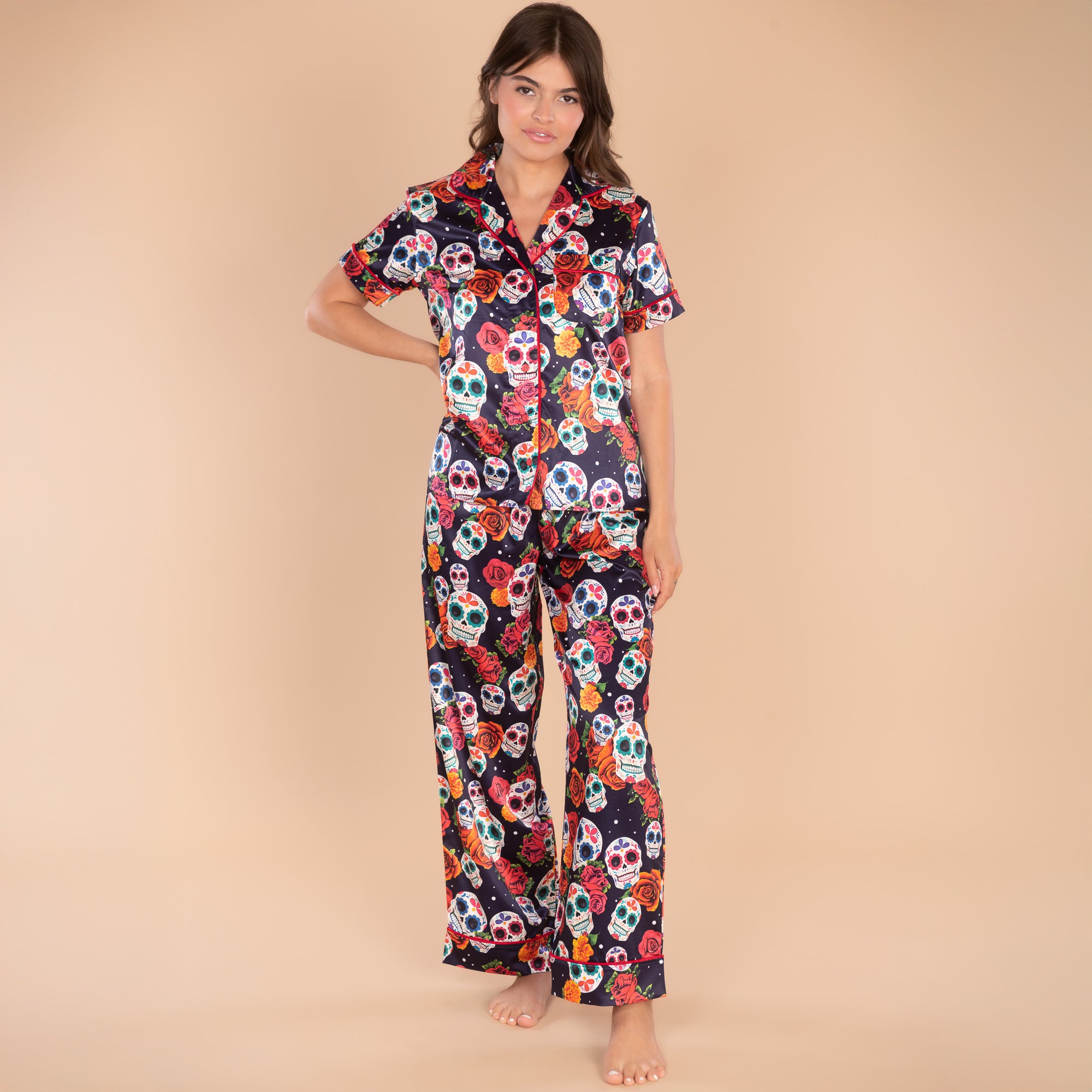 Dia De Los Muertos Pajama Pants