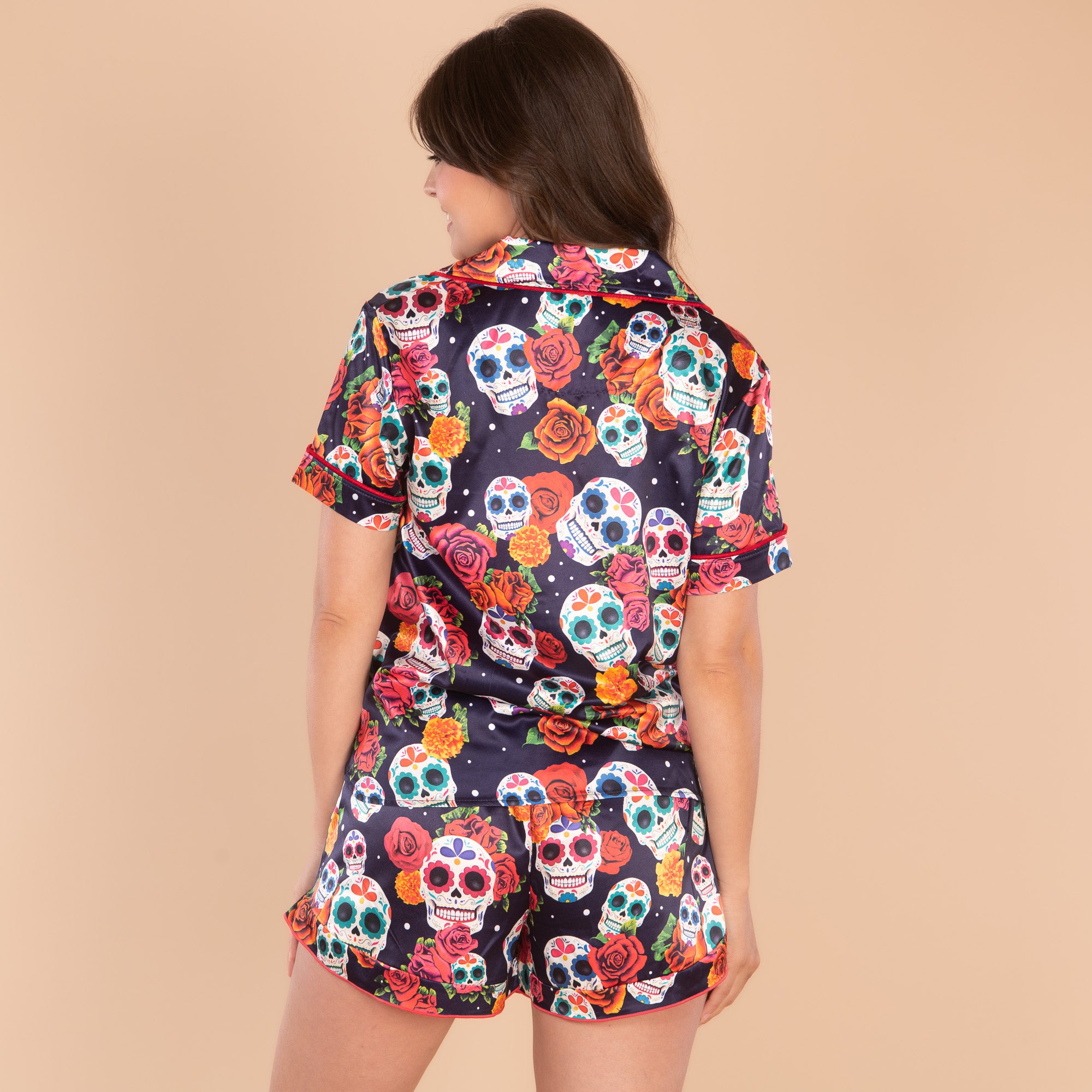 Dia De Los Muertos Pajama Top